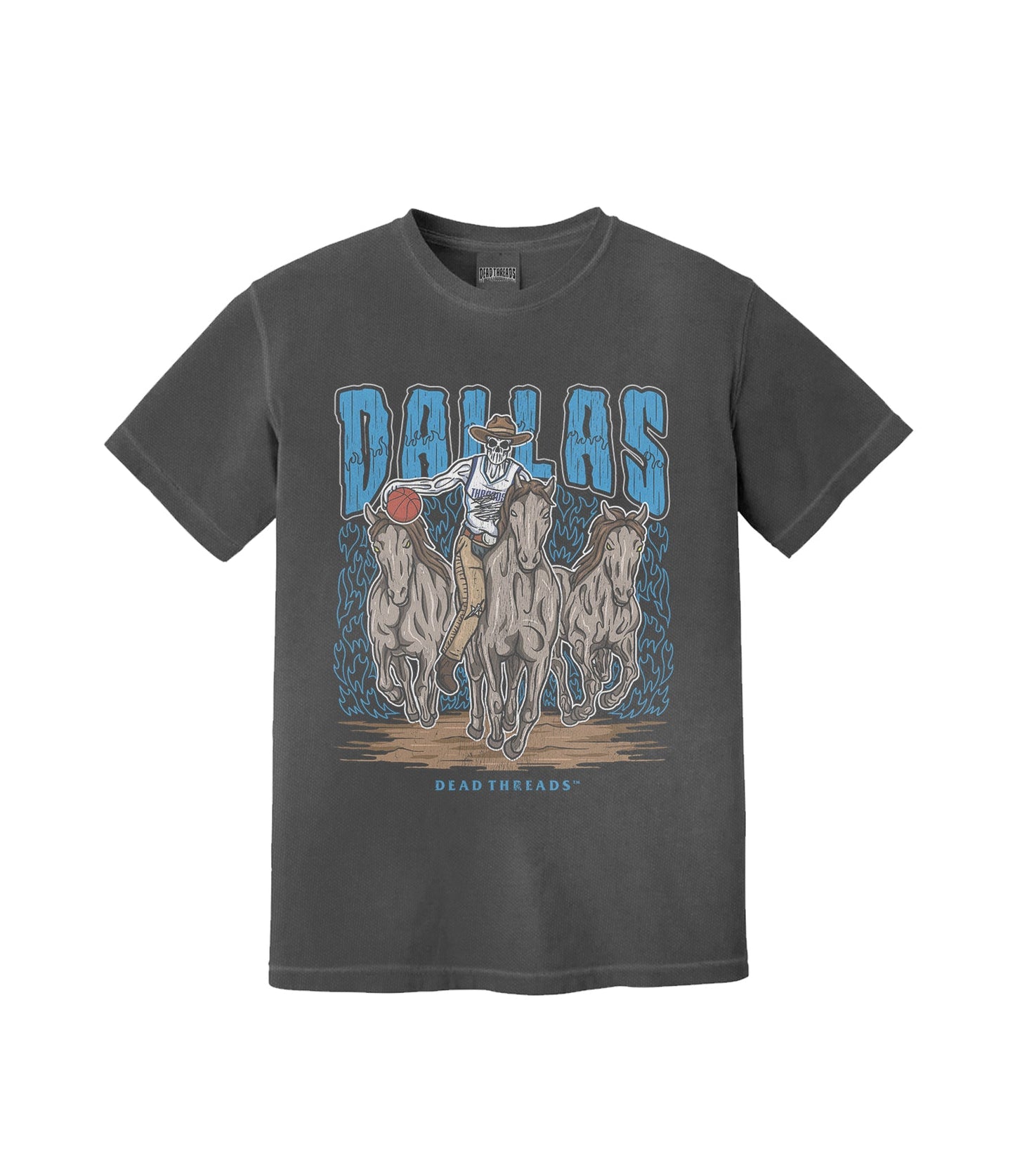 DALLAS BASKETBALL – T-Shirt – Dead Threads Apparel