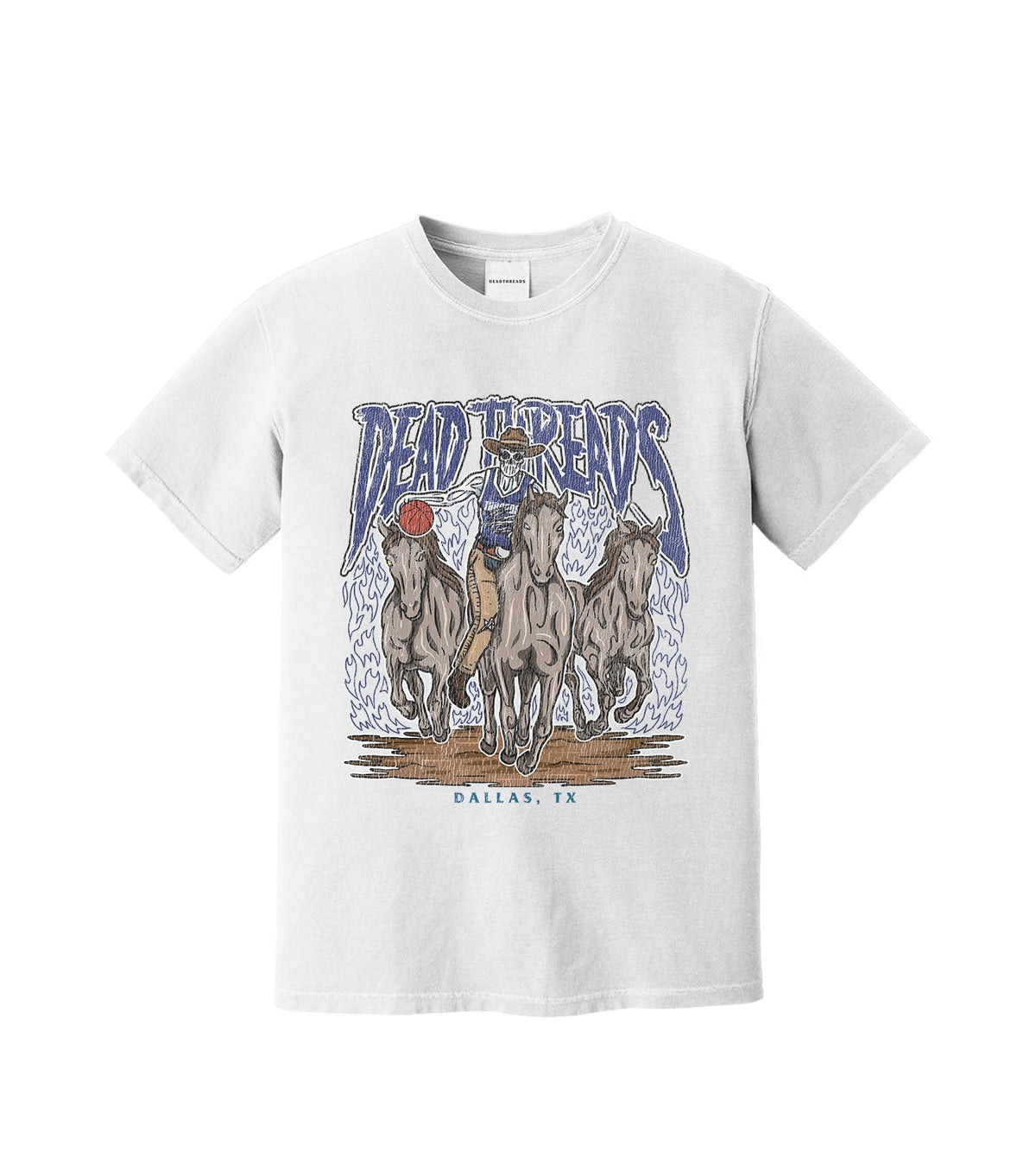 DALLAS BASKETBALL – T-Shirt – Dead Threads Apparel
