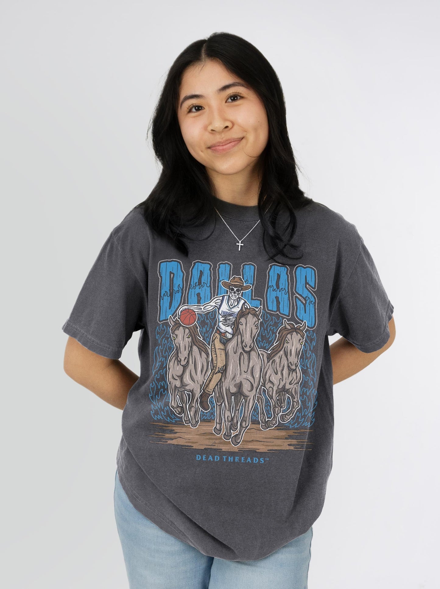 DALLAS BASKETBALL – T-Shirt – Dead Threads Apparel