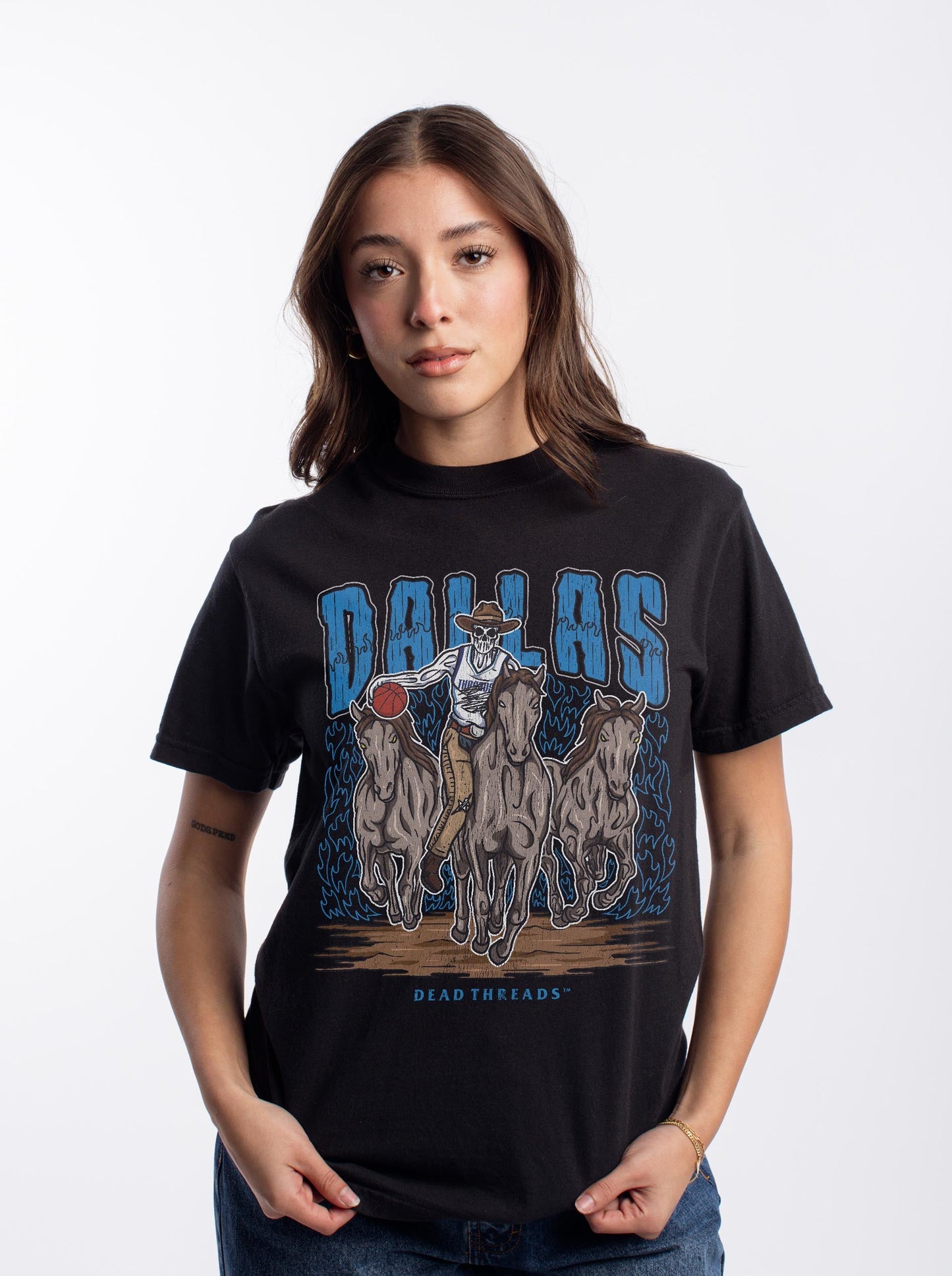 DALLAS BASKETBALL – T-Shirt – Dead Threads Apparel