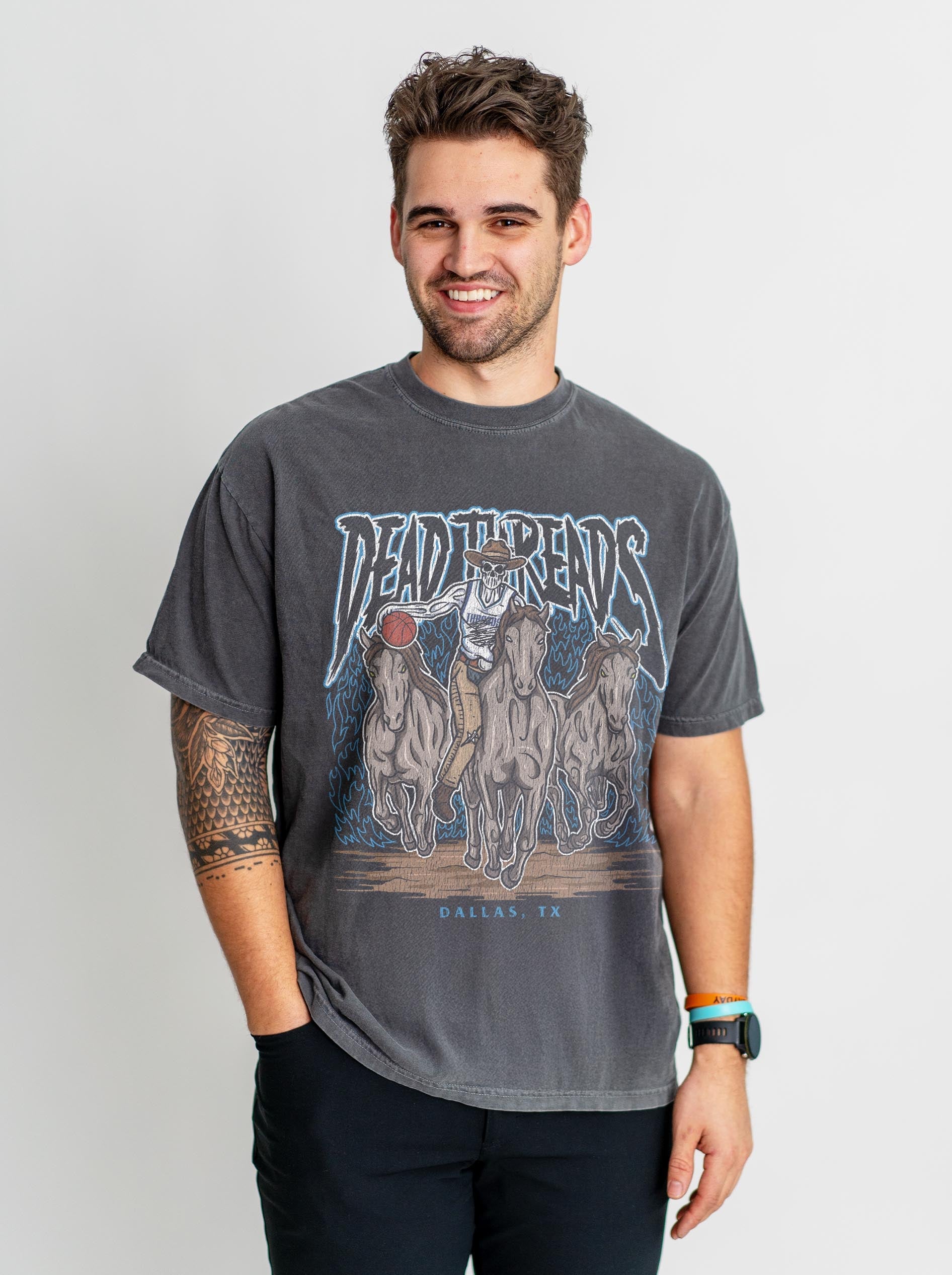 DALLAS BASKETBALL – T-Shirt – Dead Threads Apparel
