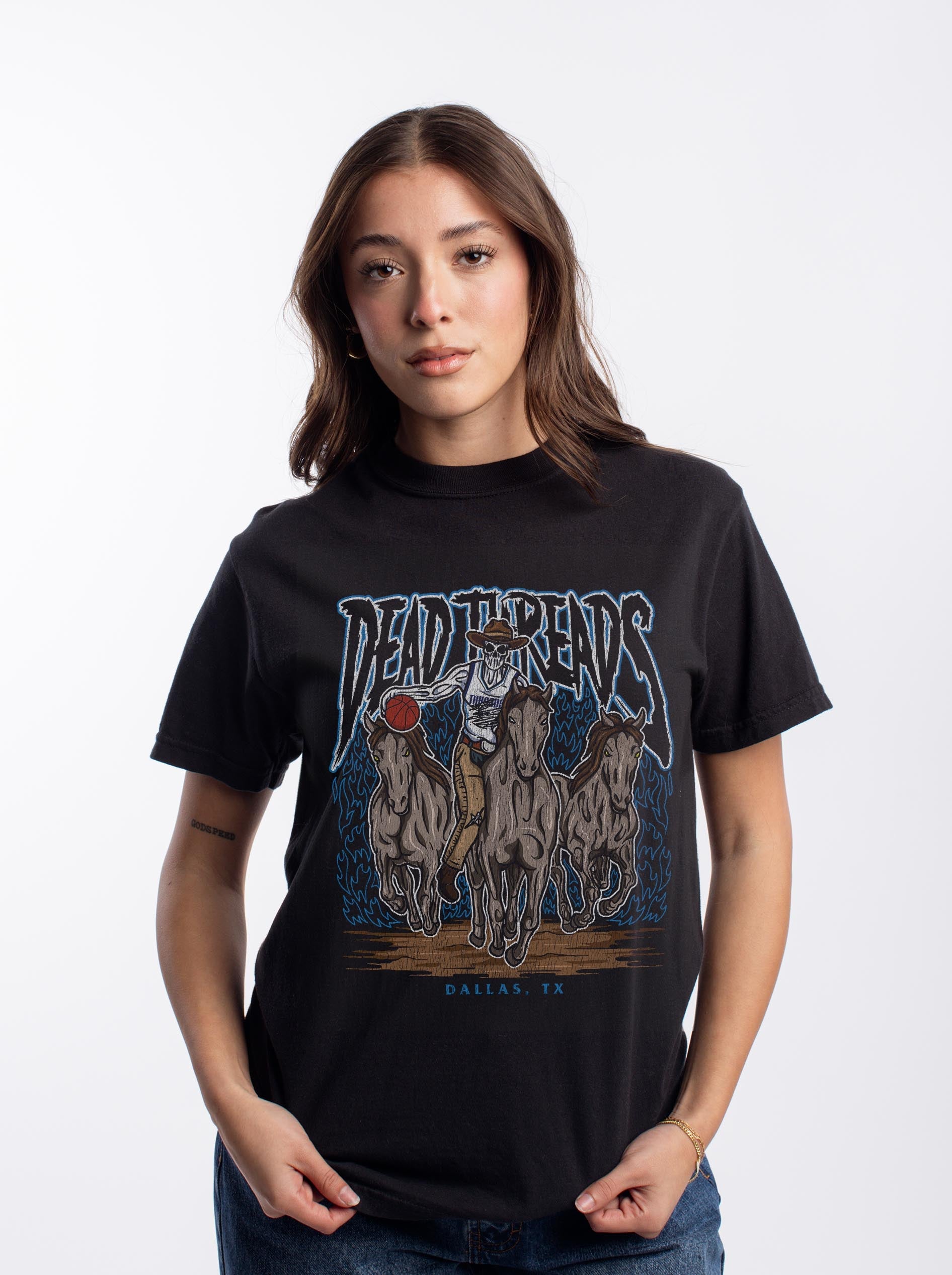 DALLAS BASKETBALL – T-Shirt – Dead Threads Apparel