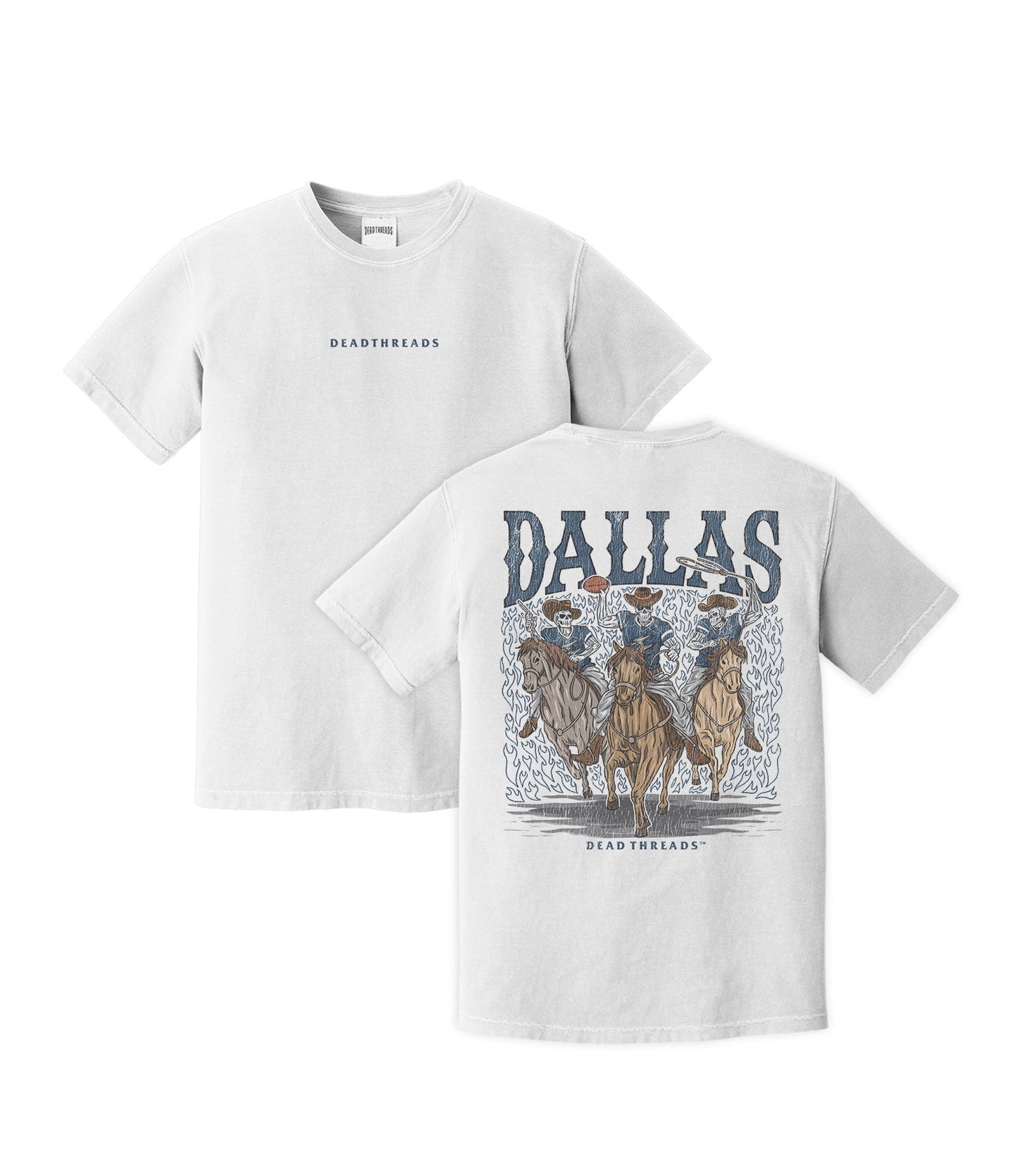 DALLAS FOOTBALL - “DT ESSENTIAL" PREMIUM T - SHIRT – T-Shirt – Dead Threads Apparel