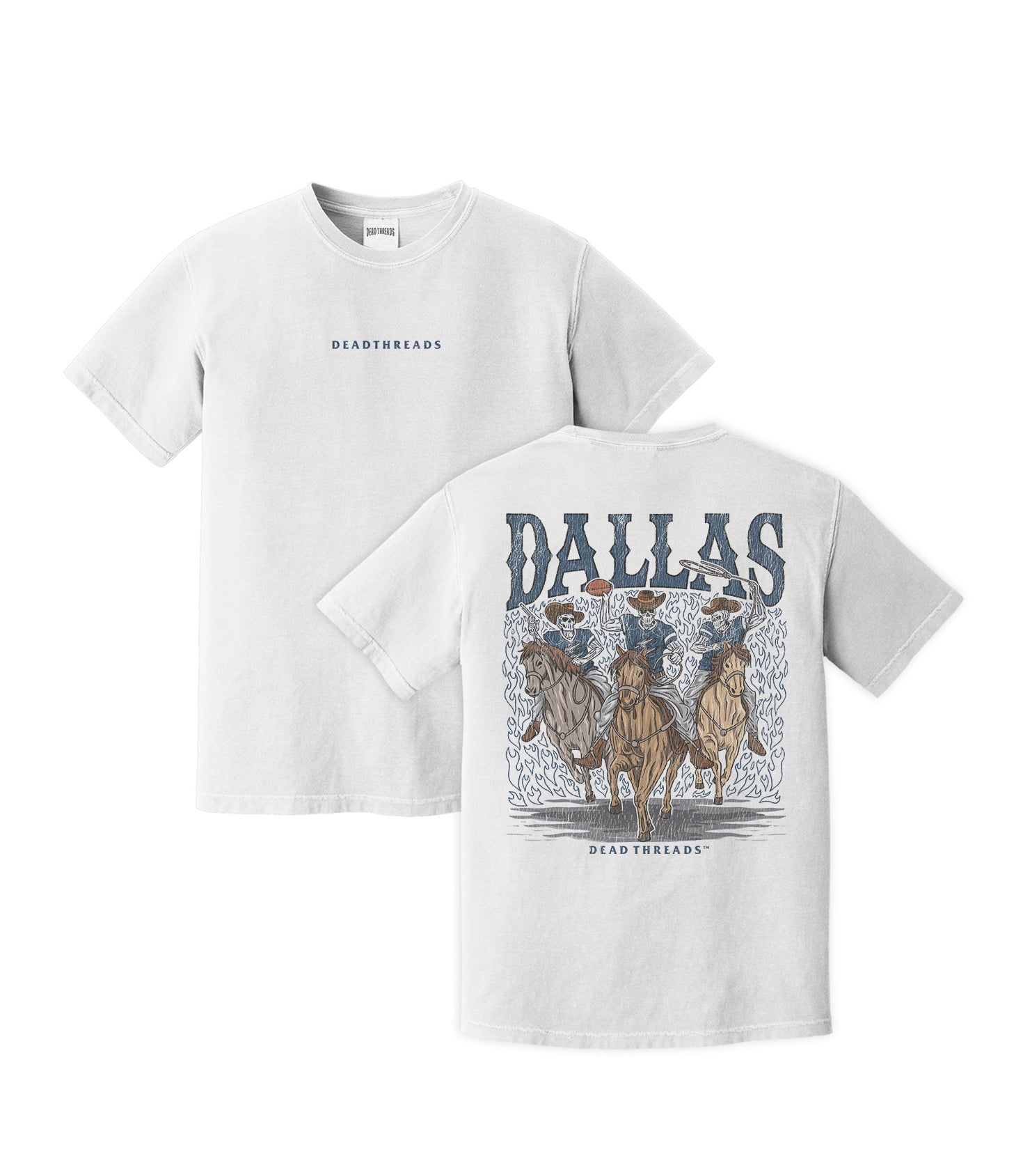 DALLAS FOOTBALL - “DT ESSENTIAL" PREMIUM T - SHIRT – T-Shirt – Dead Threads Apparel