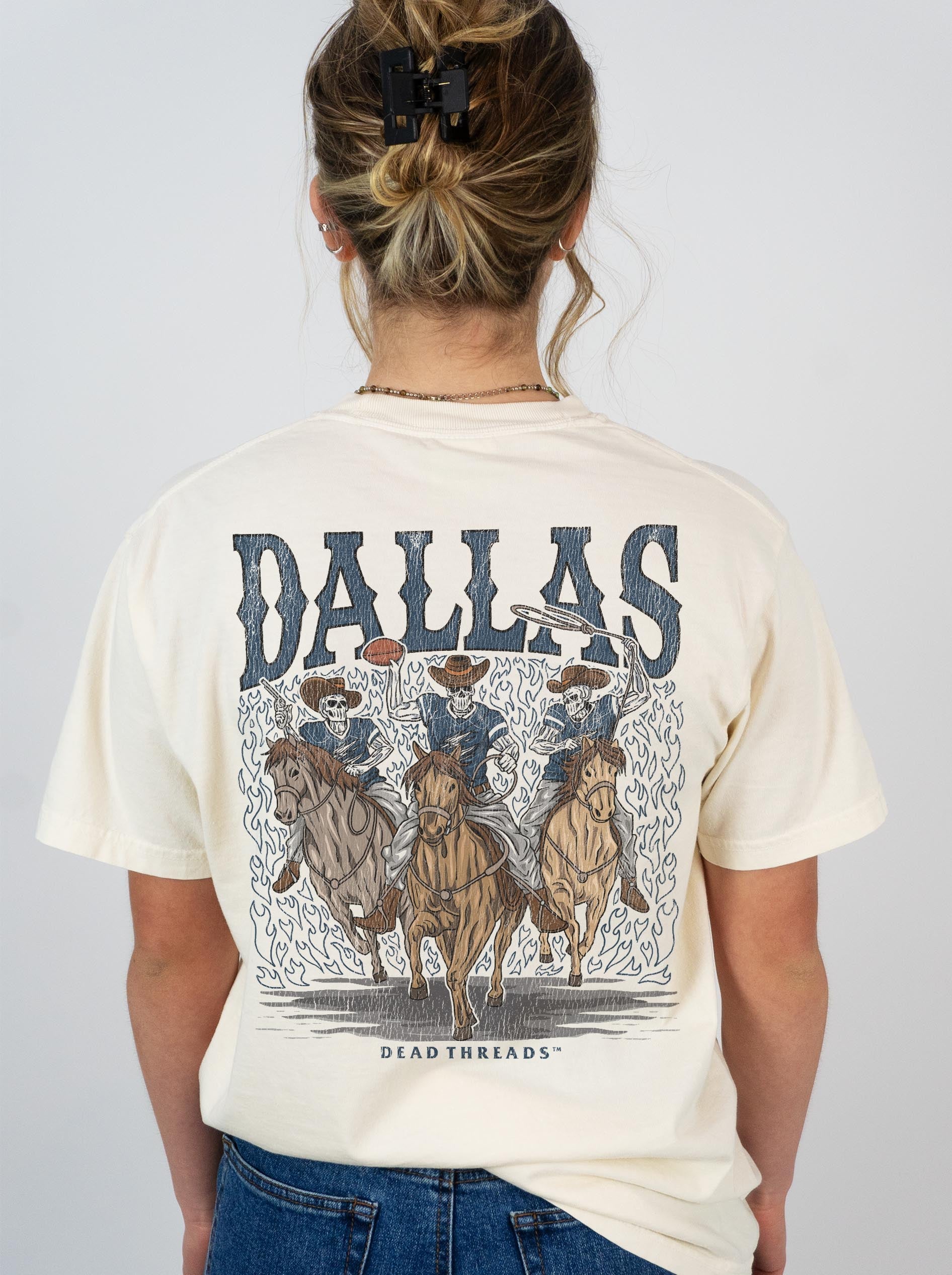 DALLAS FOOTBALL - “DT ESSENTIAL" PREMIUM T - SHIRT – T-Shirt – Dead Threads Apparel