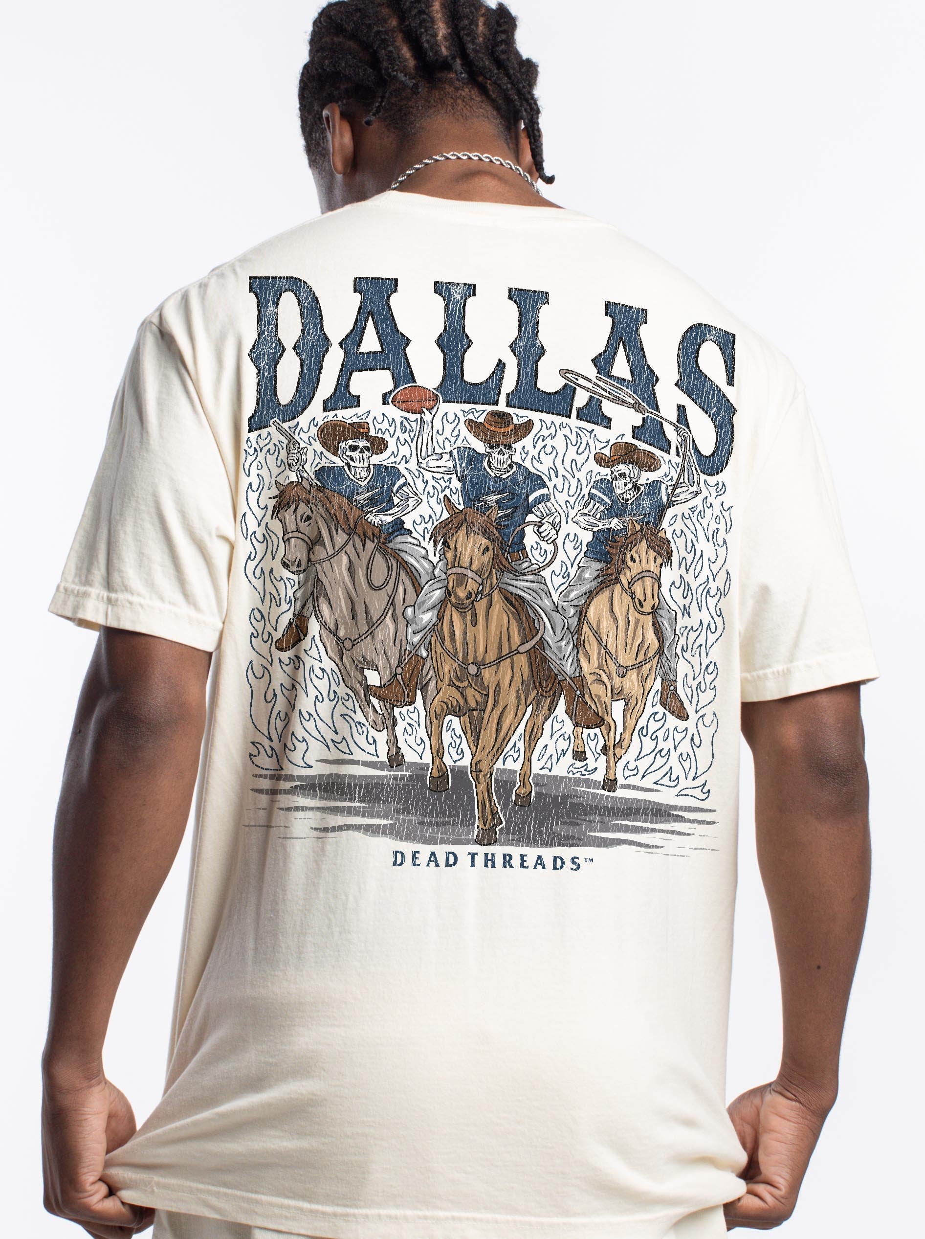 DALLAS FOOTBALL - “DT ESSENTIAL" PREMIUM T - SHIRT – T-Shirt – Dead Threads Apparel