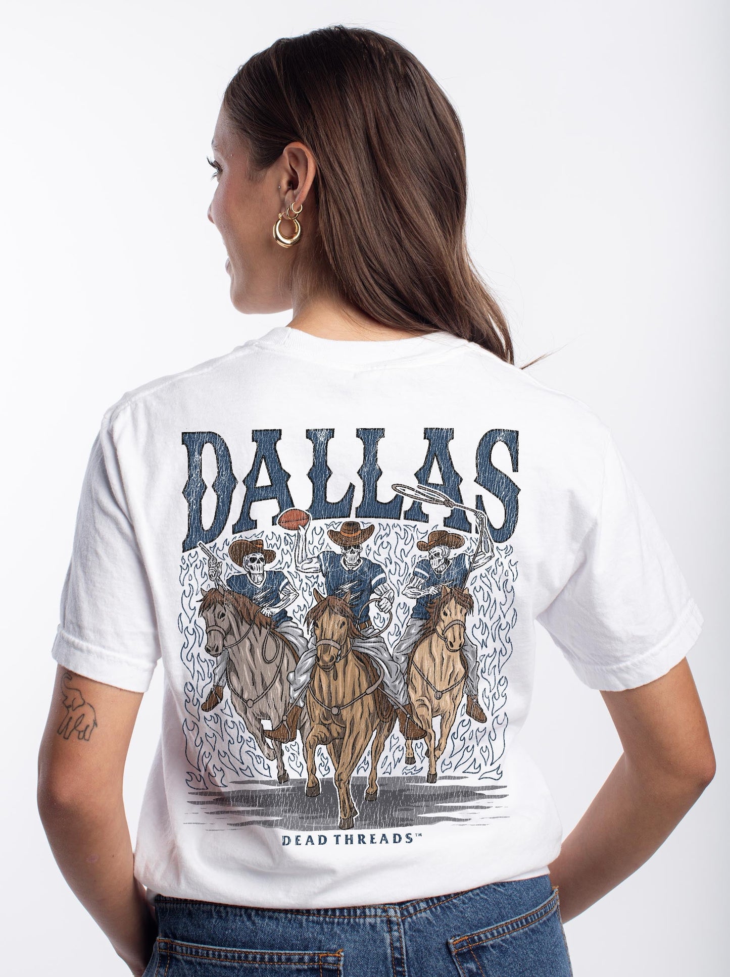 DALLAS FOOTBALL - “DT ESSENTIAL" PREMIUM T - SHIRT – T-Shirt – Dead Threads Apparel