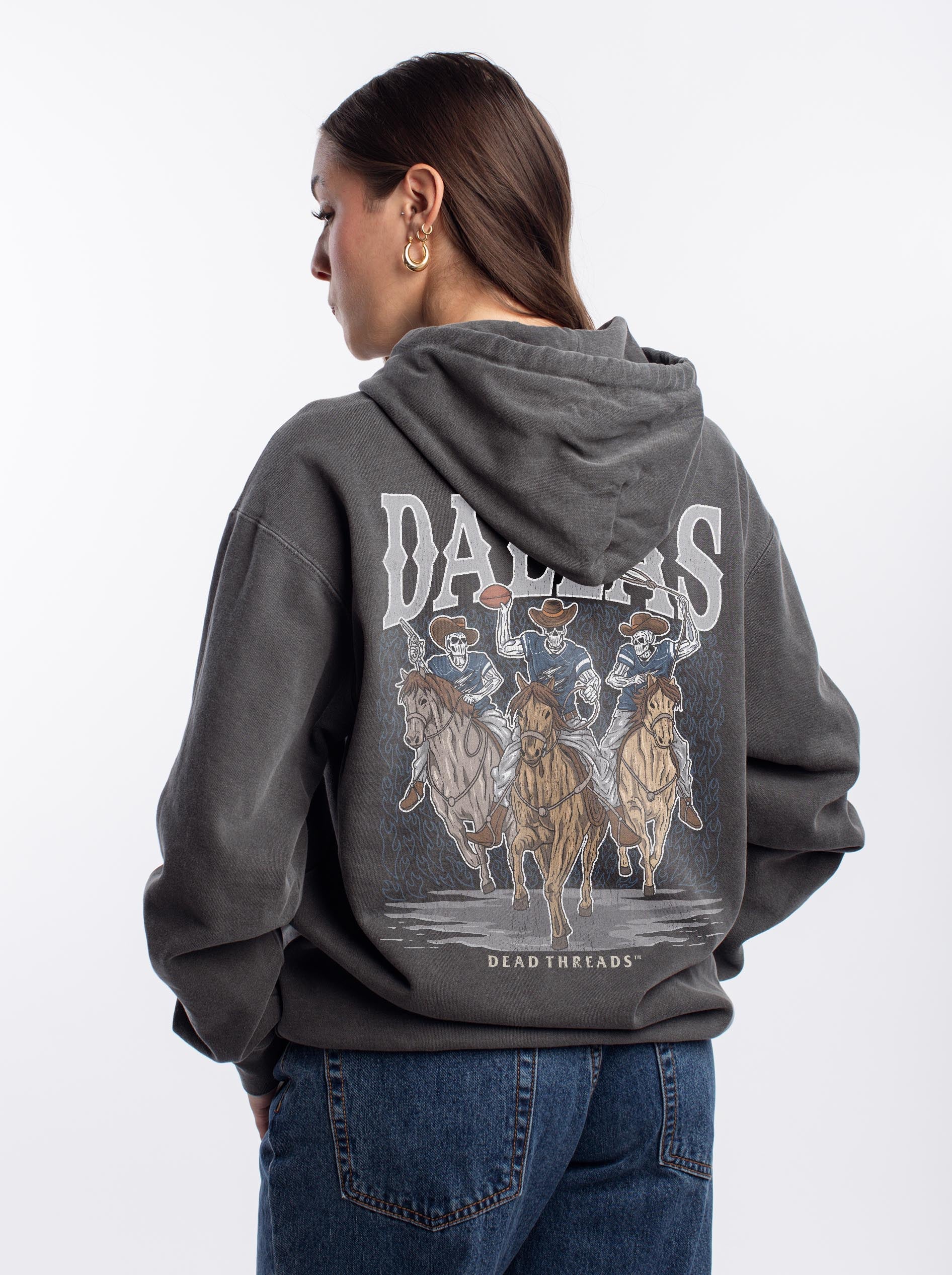 DALLAS FOOTBALL - HOODIE – Hoodie – Dead Threads Apparel
