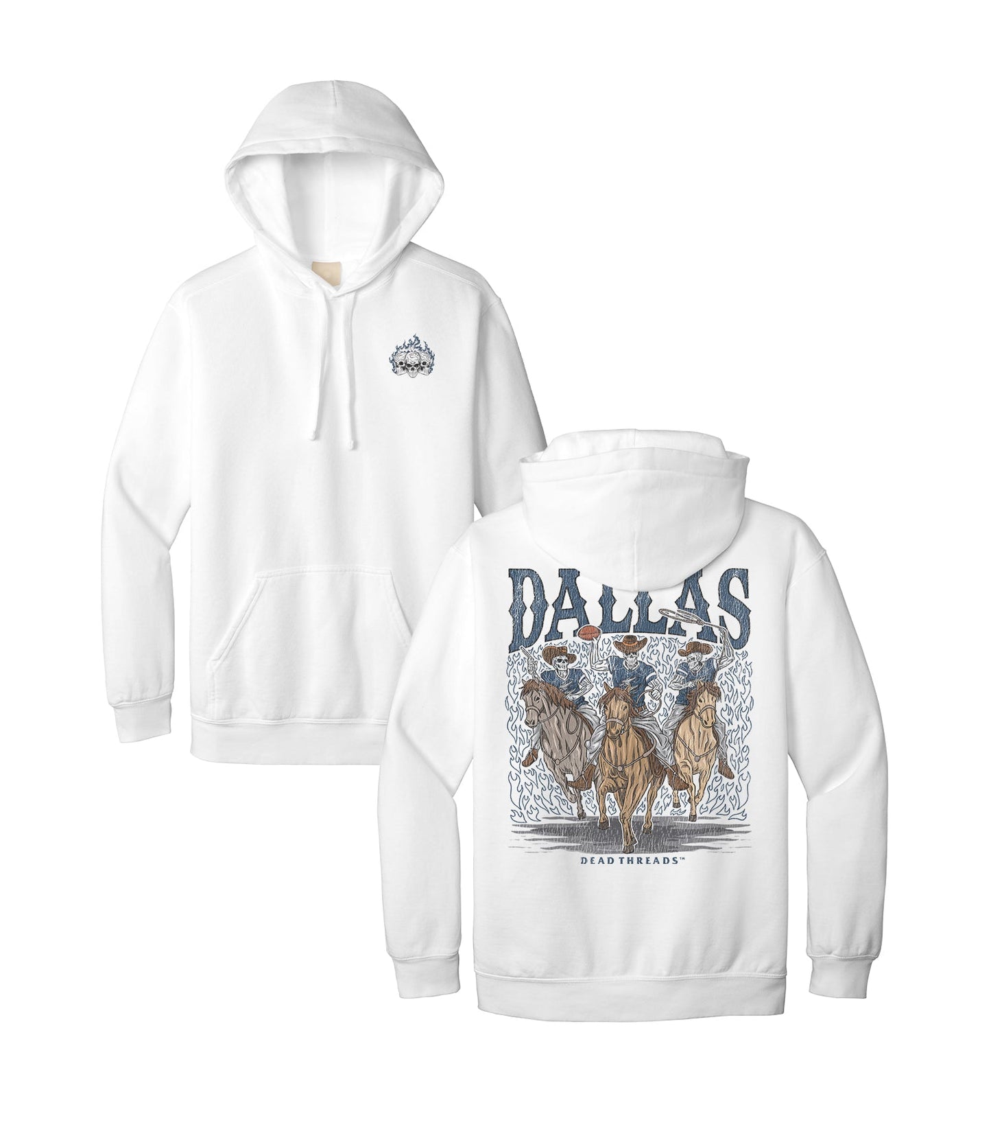 DALLAS FOOTBALL - HOODIE – Hoodie – Dead Threads Apparel