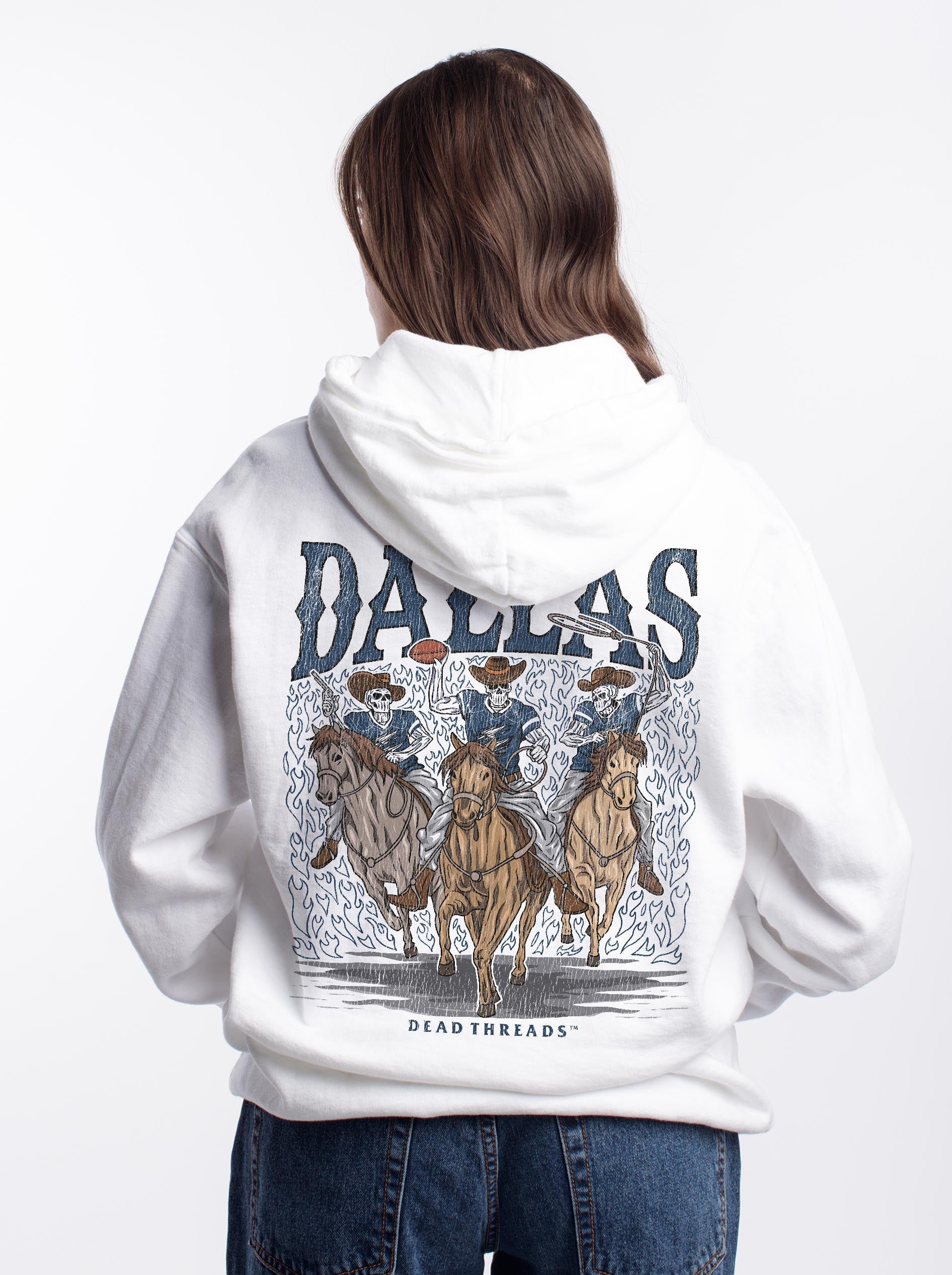 DALLAS FOOTBALL - HOODIE – Hoodie – Dead Threads Apparel