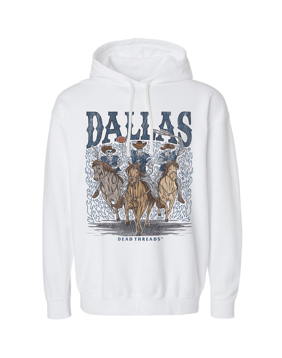DALLAS FOOTBALL - LIGHTWEIGHT HOODIE – Lightweight – Dead Threads Apparel