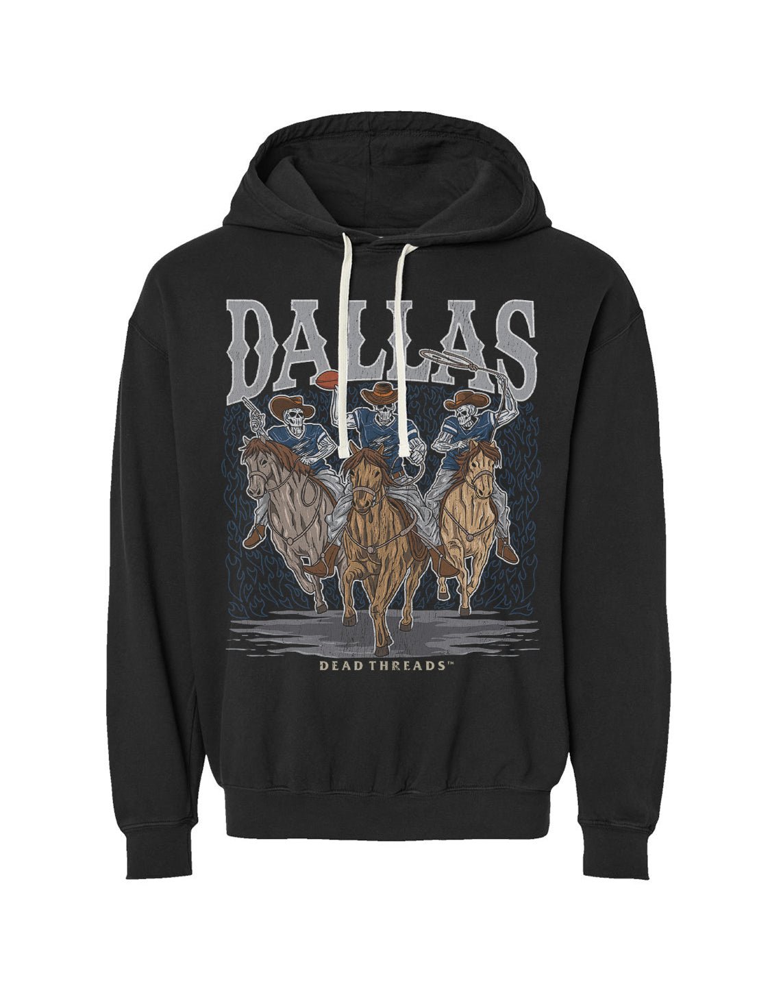 DALLAS FOOTBALL - LIGHTWEIGHT HOODIE – Lightweight – Dead Threads Apparel
