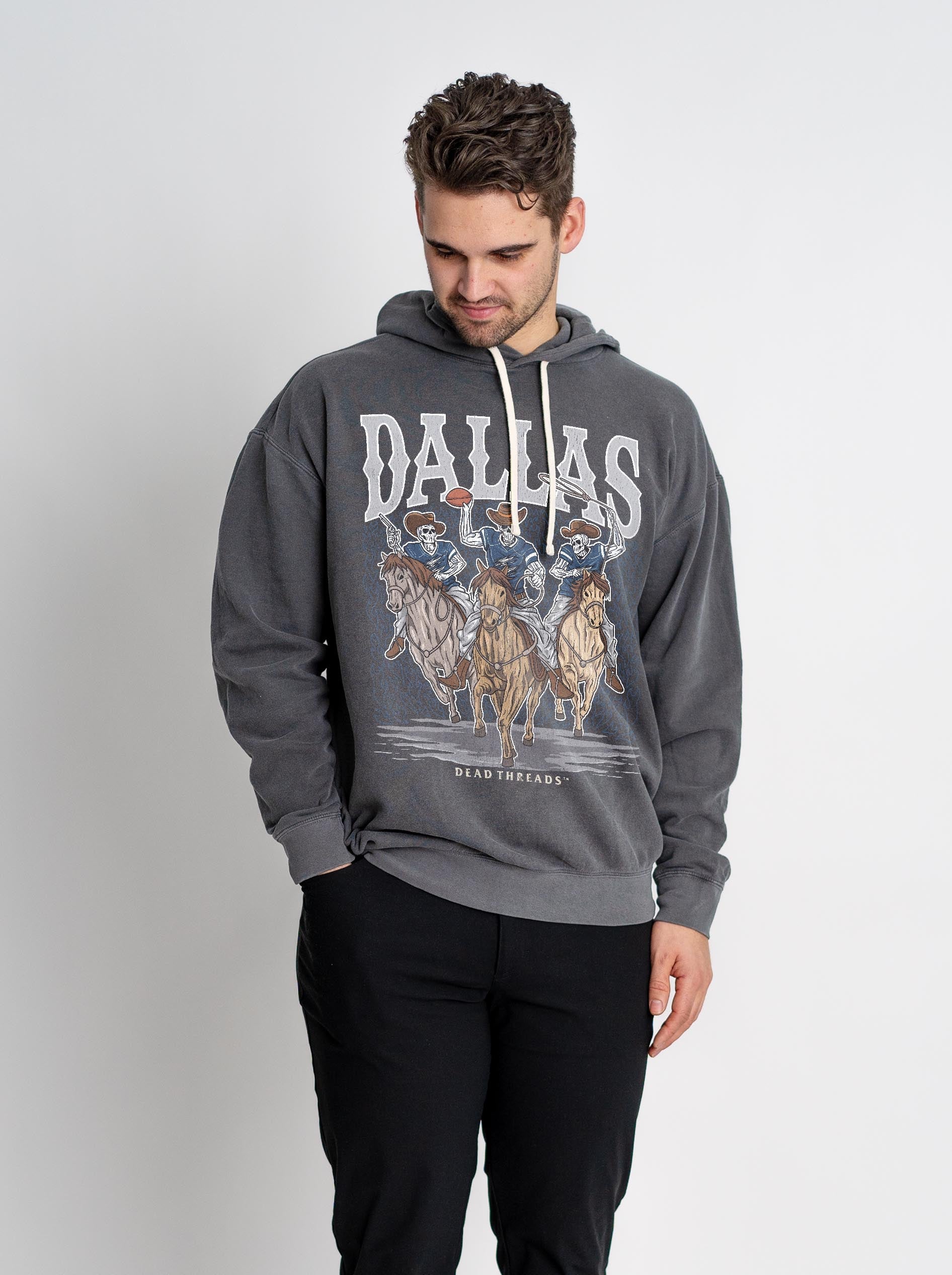 DALLAS FOOTBALL - LIGHTWEIGHT HOODIE – Lightweight – Dead Threads Apparel