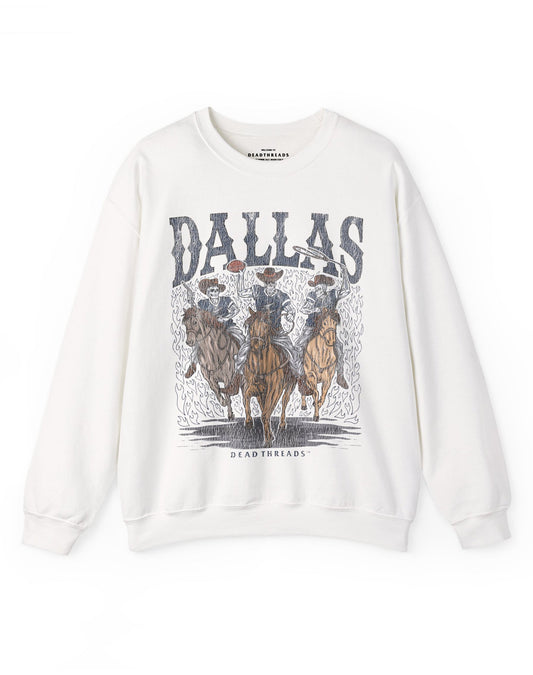 DALLAS FOOTBALL v1 CREWNECK SWEATSHIRT – Sweatshirt – Dead Threads Apparel