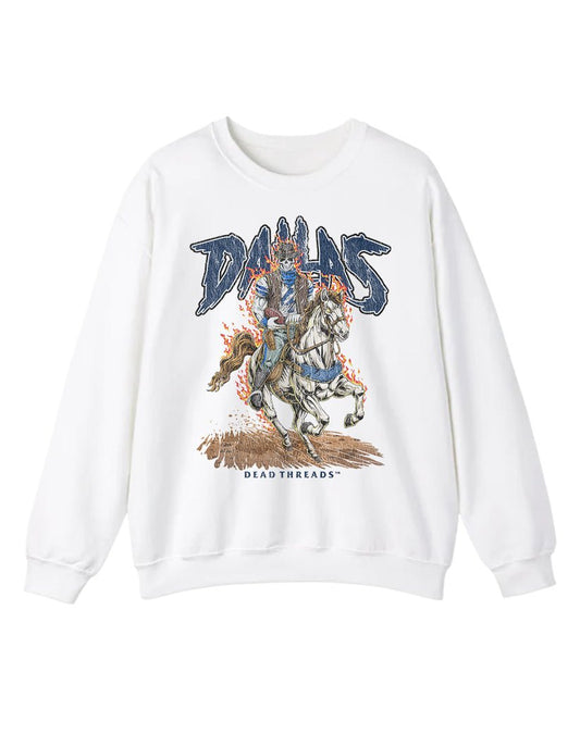 DALLAS FOOTBALL v2 CREWNECK SWEATSHIRT – Sweatshirt – Dead Threads Apparel