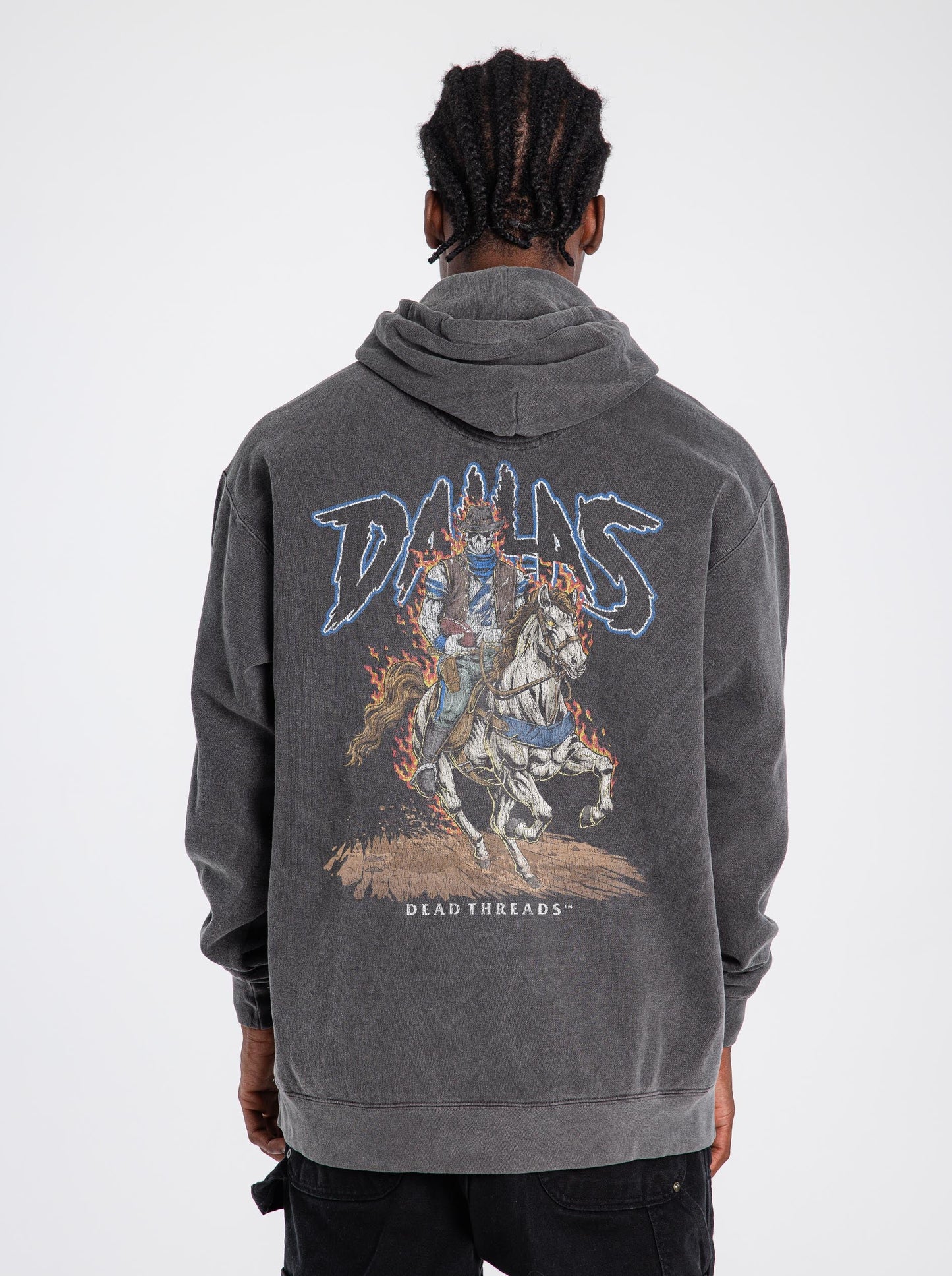 DALLAS FOOTBALL v2 - “DT ESSENTIAL" HOODIE – Hoodie – Dead Threads Apparel