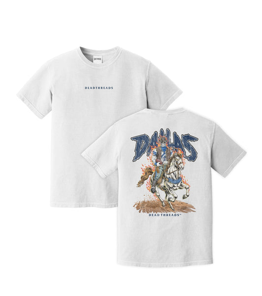 DALLAS FOOTBALL v2 - “DT ESSENTIAL" PREMIUM T - SHIRT – T-Shirt – Dead Threads Apparel