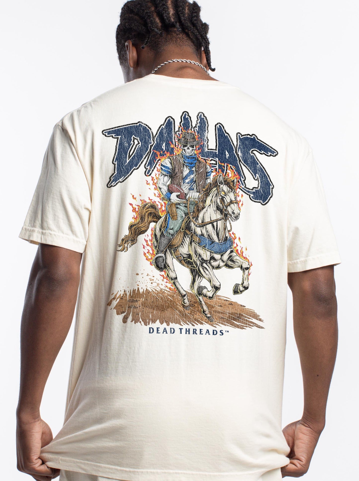 DALLAS FOOTBALL v2 - “DT ESSENTIAL" PREMIUM T - SHIRT – T-Shirt – Dead Threads Apparel