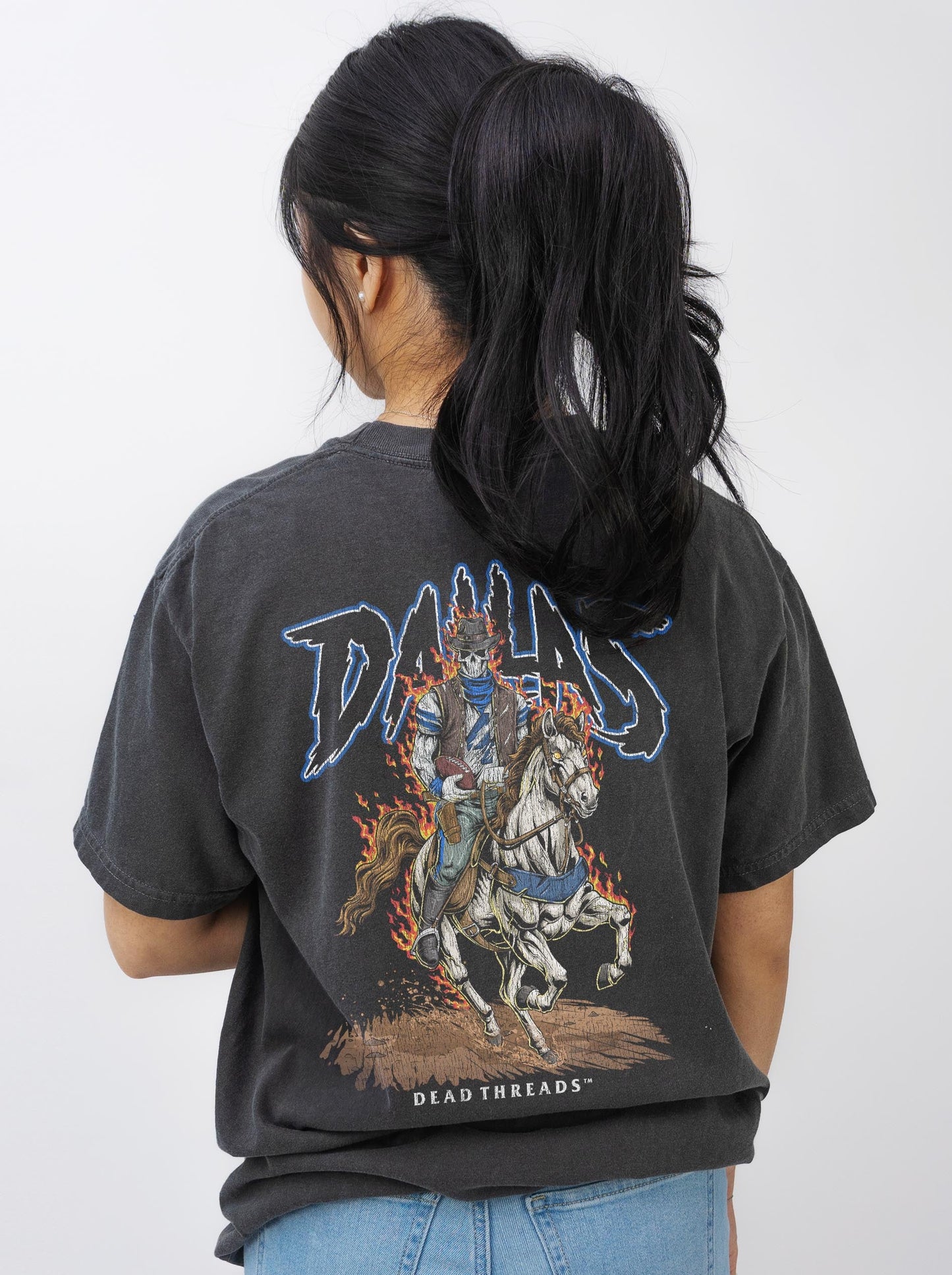 DALLAS FOOTBALL v2 - “DT ESSENTIAL" PREMIUM T - SHIRT – T-Shirt – Dead Threads Apparel