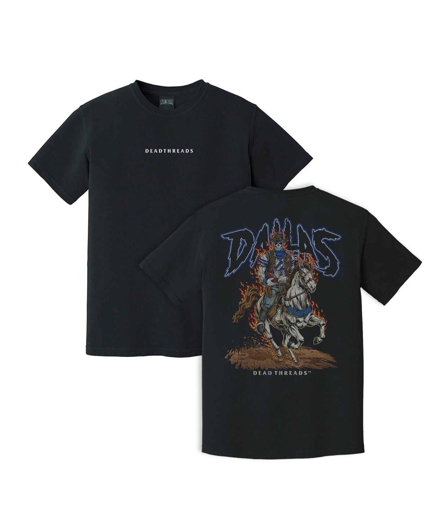 DALLAS FOOTBALL v2 - “DT ESSENTIAL" PREMIUM T - SHIRT – T-Shirt – Dead Threads Apparel