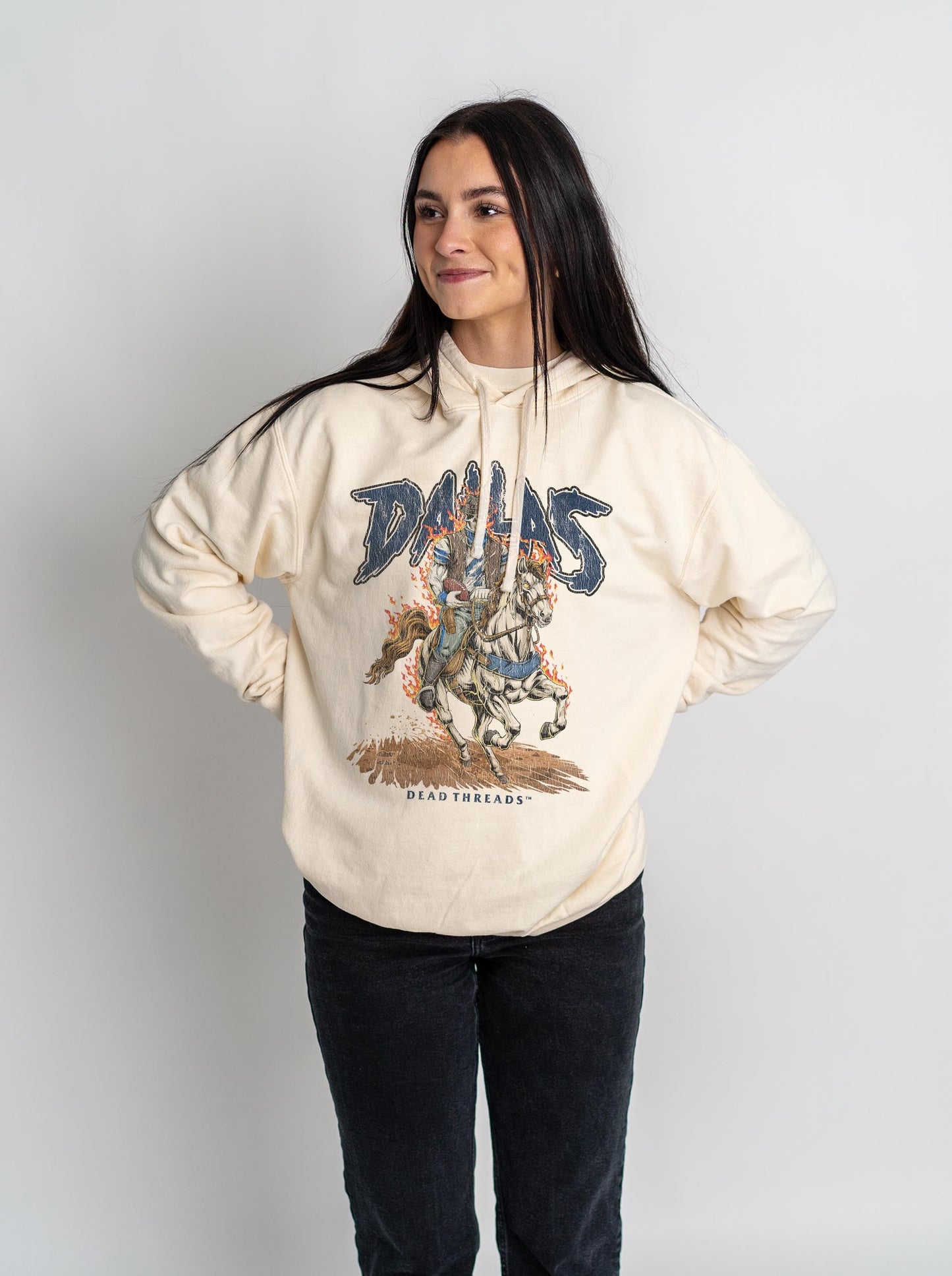 DALLAS FOOTBALL v2 - LIGHTWEIGHT HOODIE – Lightweight – Dead Threads Apparel