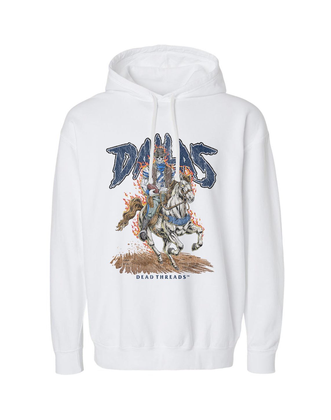 DALLAS FOOTBALL v2 - LIGHTWEIGHT HOODIE – Lightweight – Dead Threads Apparel