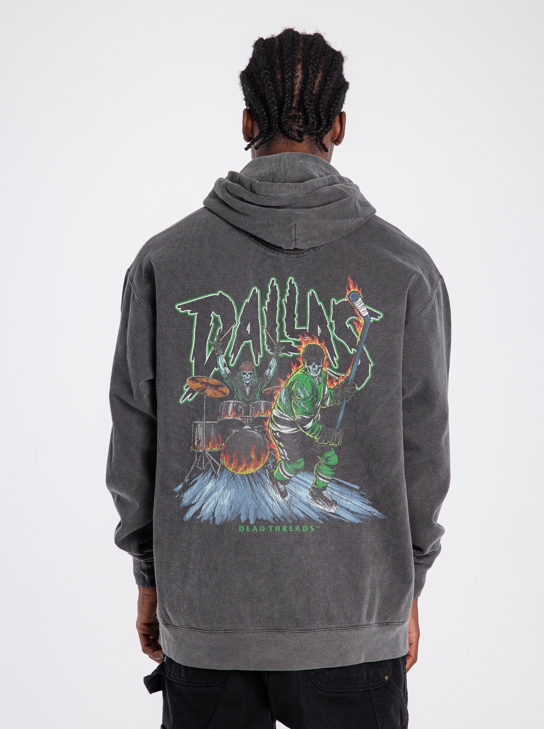 DALLAS HOCKEY - “DT ESSENTIAL" HOODIE – Hoodie – Dead Threads Apparel