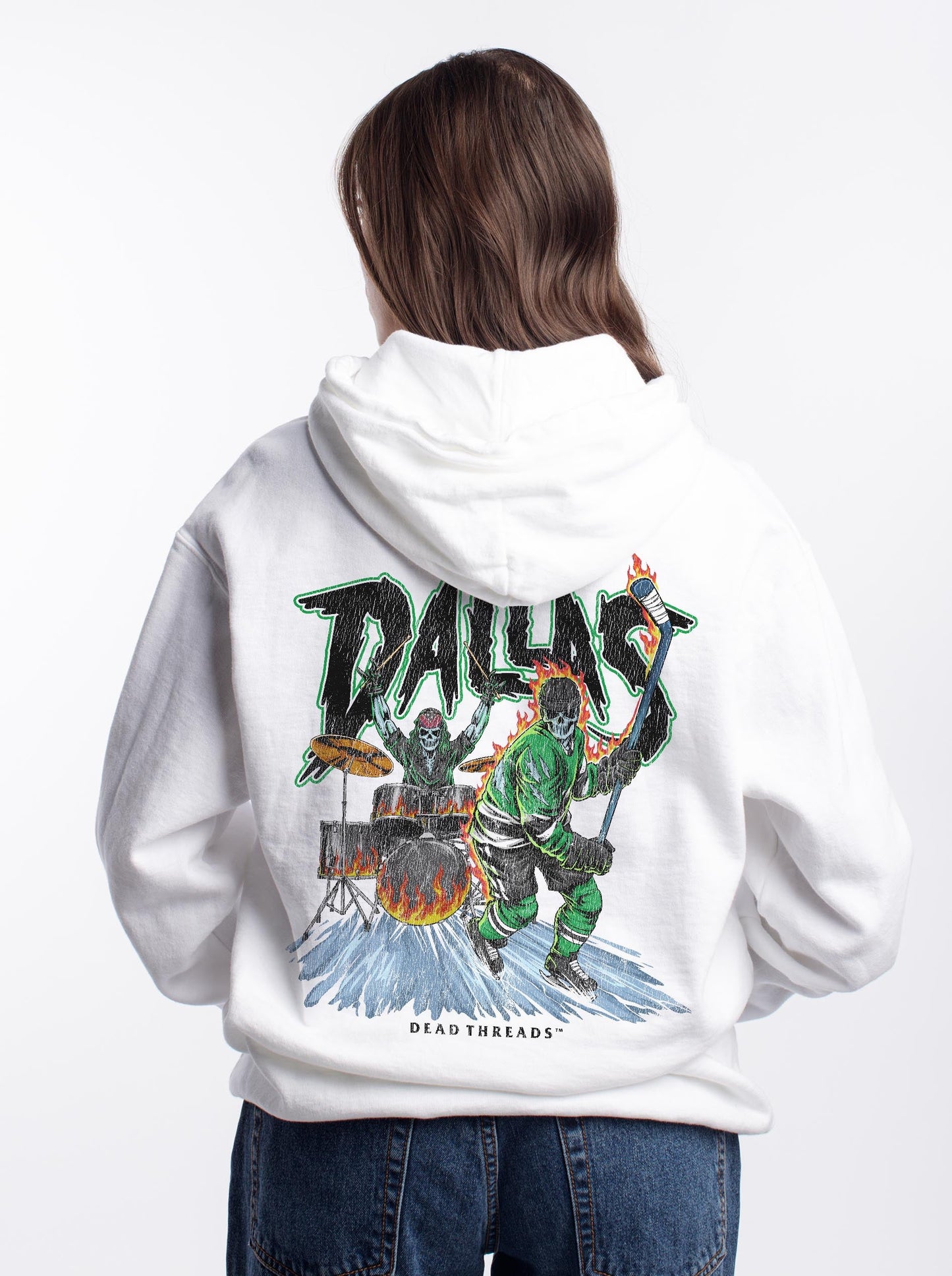 DALLAS HOCKEY - “DT ESSENTIAL" HOODIE – Hoodie – Dead Threads Apparel