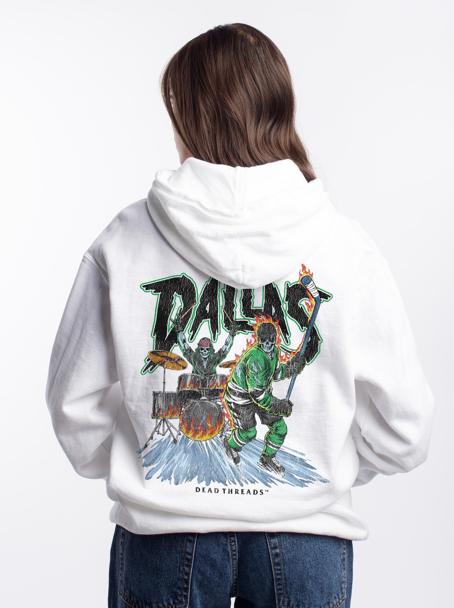 DALLAS HOCKEY - “DT ESSENTIAL" HOODIE – Hoodie – Dead Threads Apparel