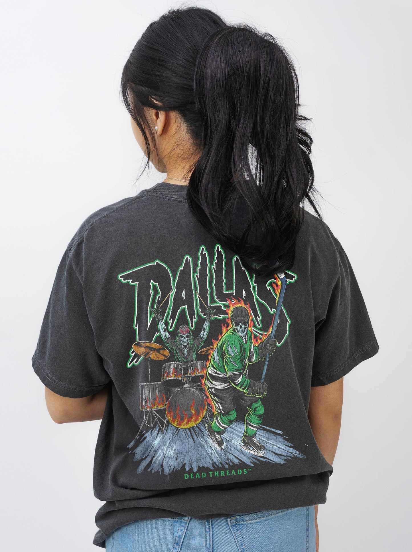 DALLAS HOCKEY - “DT ESSENTIAL" PREMIUM T - SHIRT – T-Shirt – Dead Threads Apparel