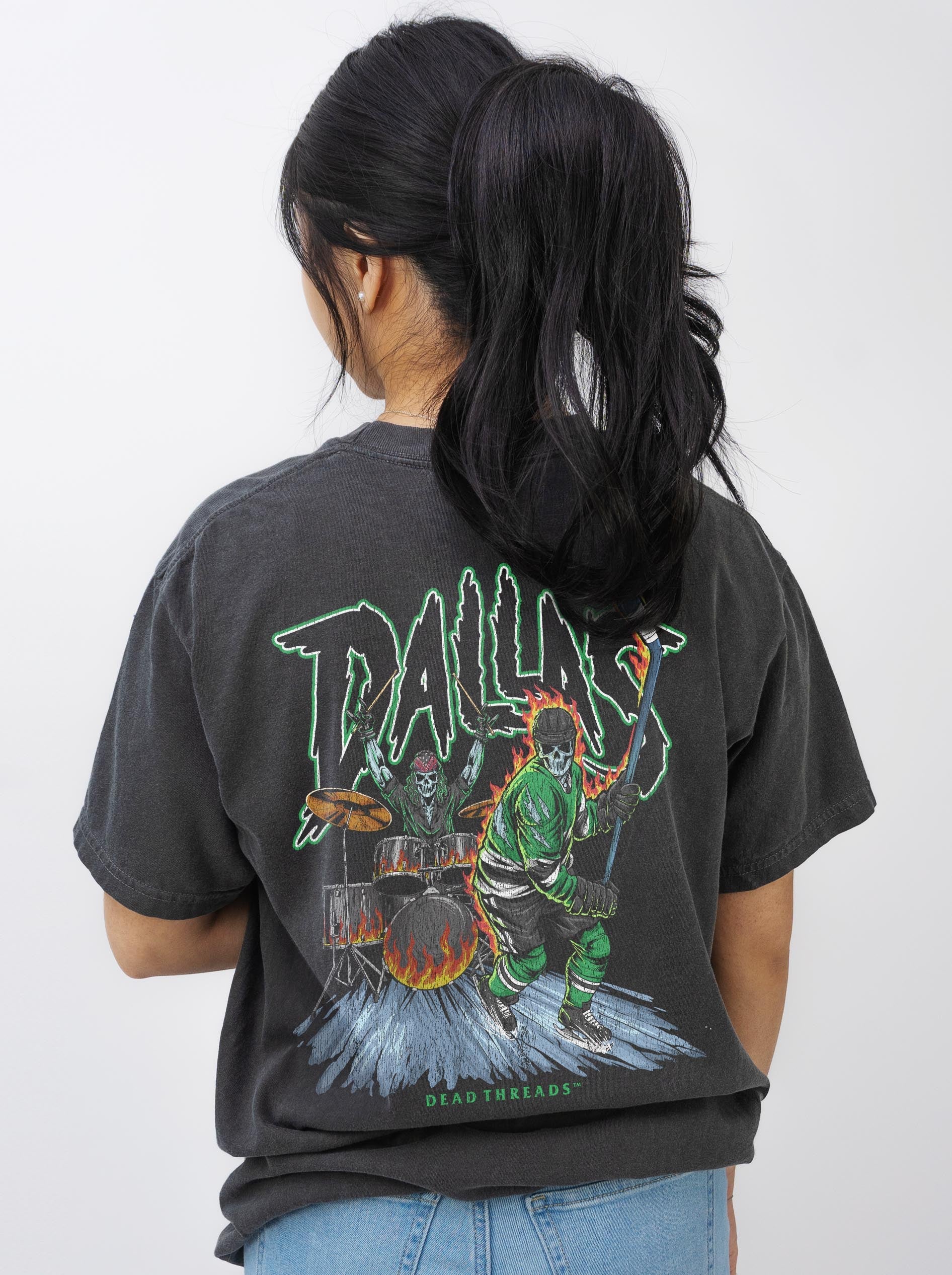 DALLAS HOCKEY - “DT ESSENTIAL" PREMIUM T - SHIRT – T-Shirt – Dead Threads Apparel