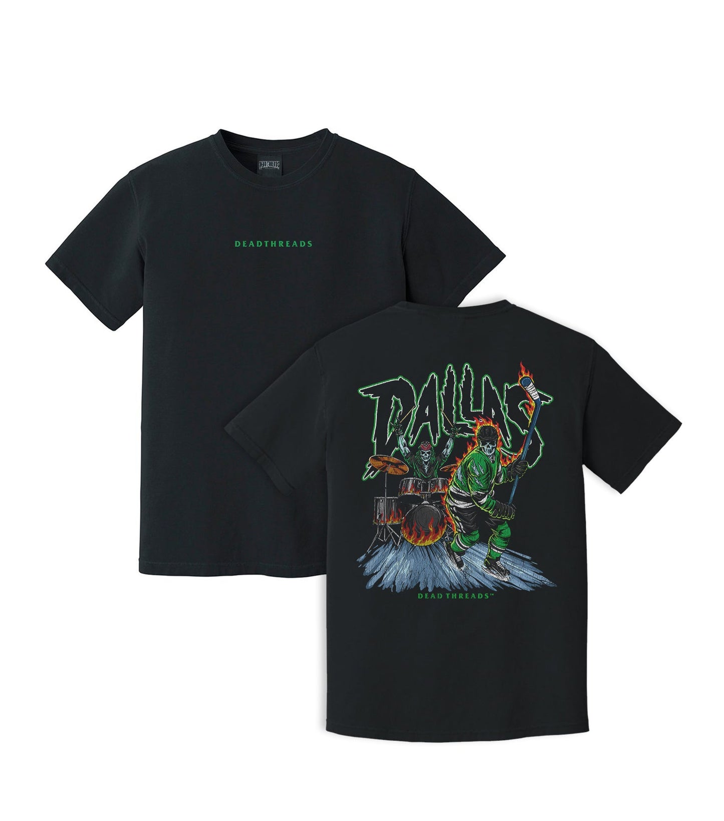 DALLAS HOCKEY - “DT ESSENTIAL" PREMIUM T - SHIRT – T-Shirt – Dead Threads Apparel