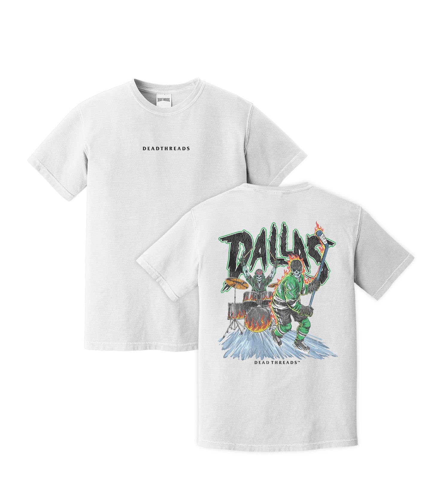 DALLAS HOCKEY - “DT ESSENTIAL" PREMIUM T - SHIRT – T-Shirt – Dead Threads Apparel