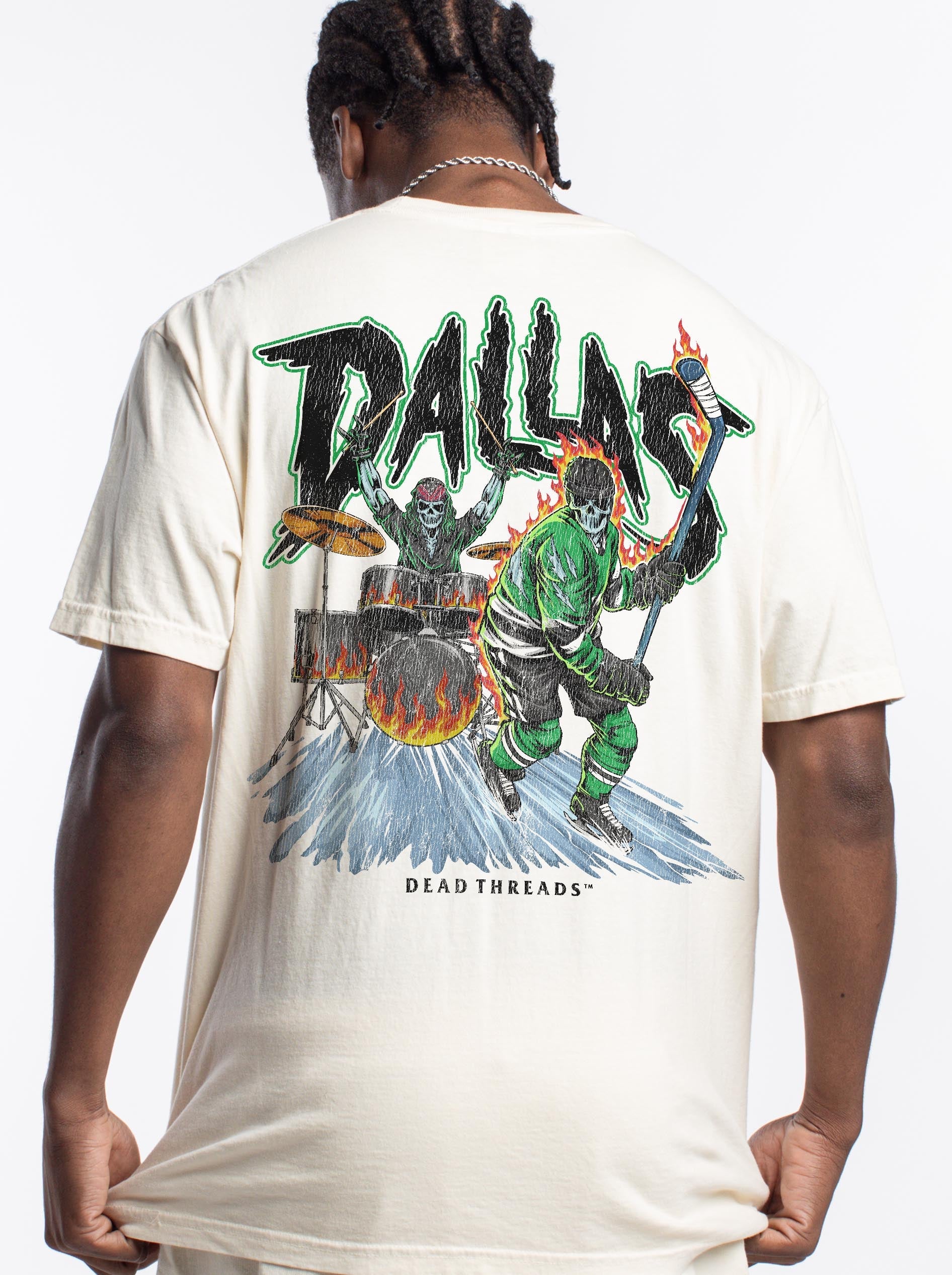 DALLAS HOCKEY - “DT ESSENTIAL" PREMIUM T - SHIRT – T-Shirt – Dead Threads Apparel