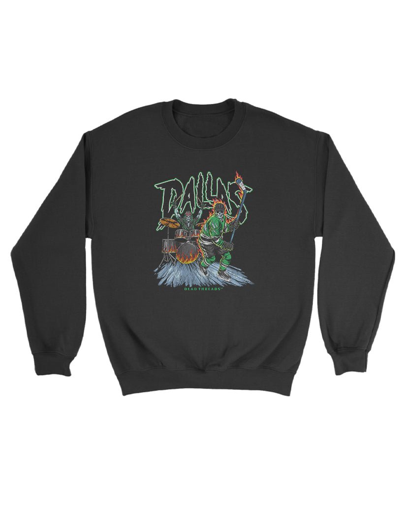 DALLAS HOCKEY KIDS CREWNECK SWEATSHIRT – Kids clothes – Dead Threads Apparel