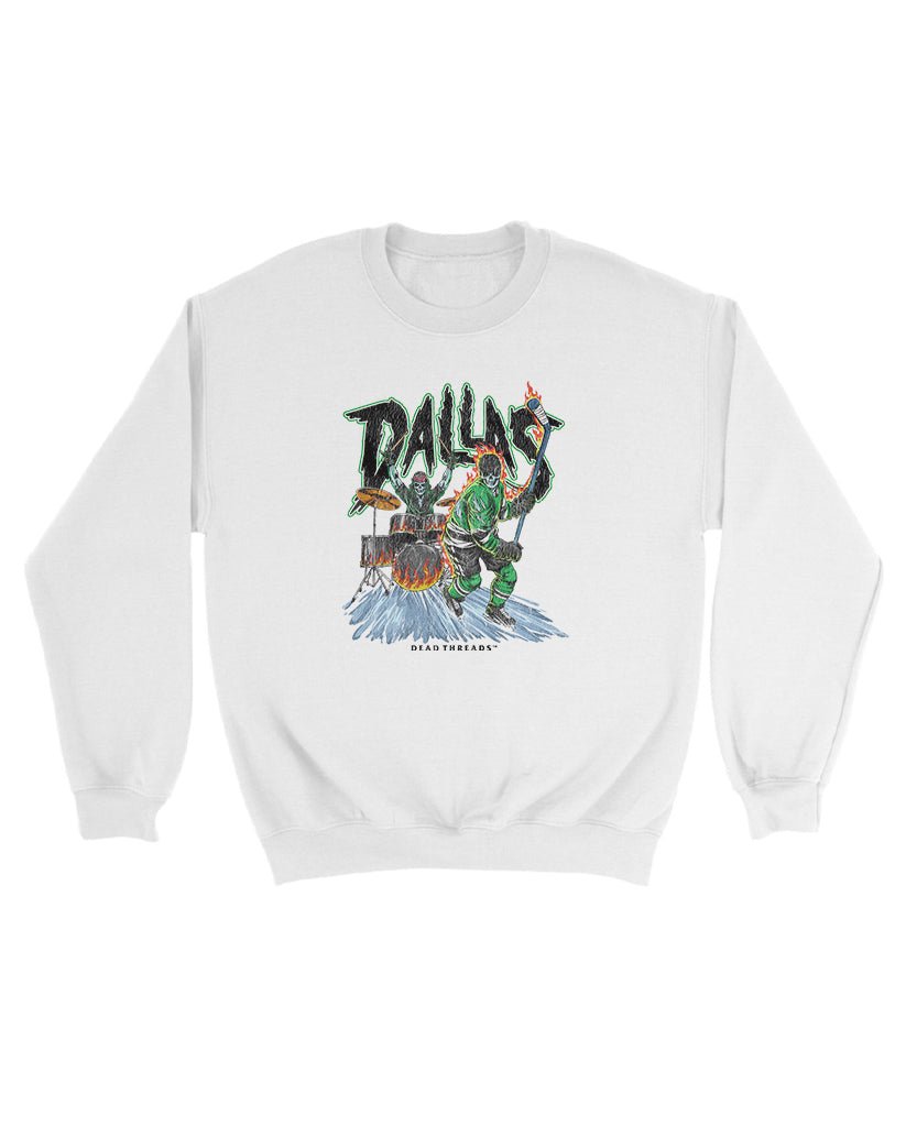 DALLAS HOCKEY KIDS CREWNECK SWEATSHIRT – Kids clothes – Dead Threads Apparel