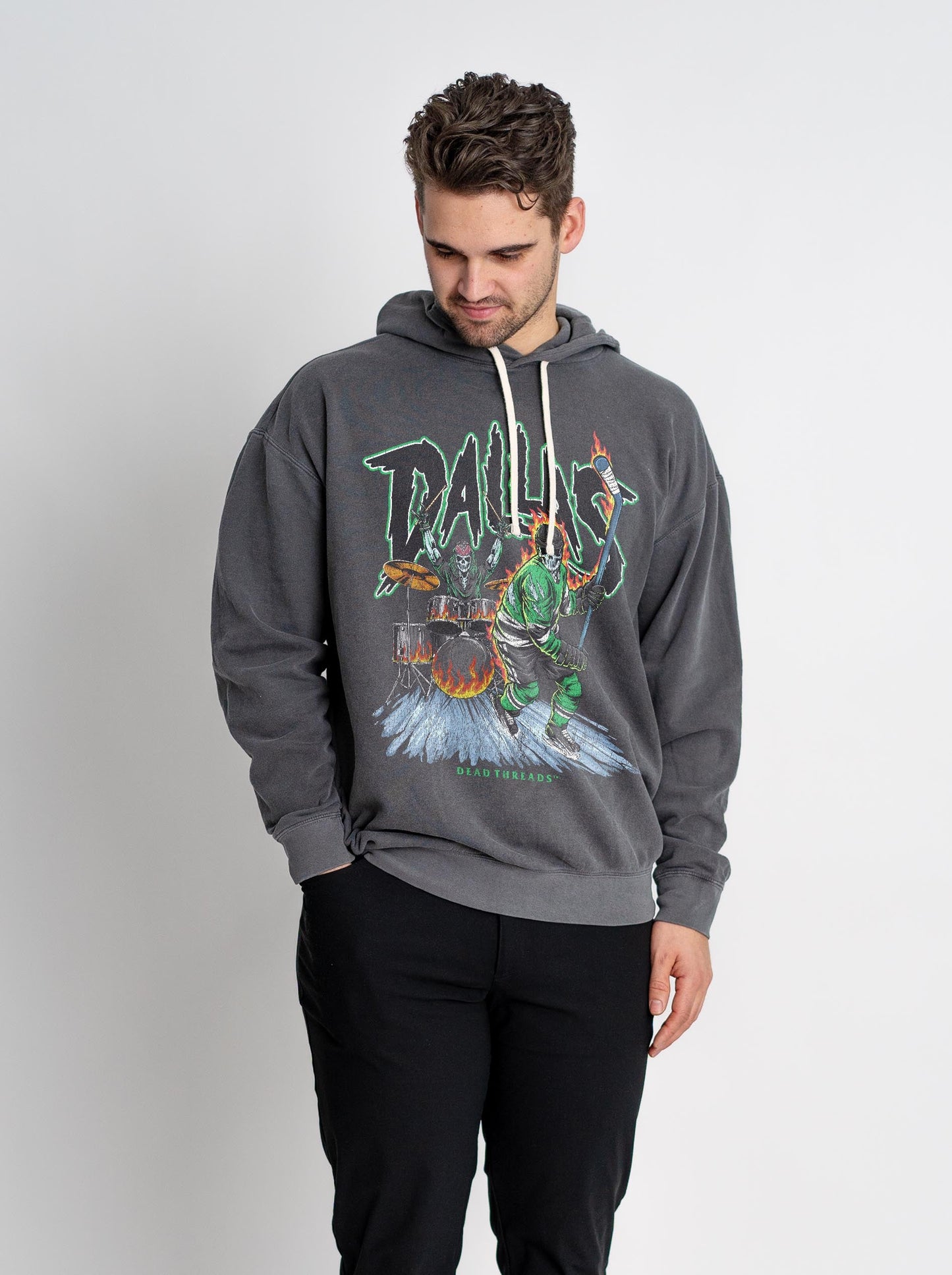 DALLAS HOCKEY - LIGHTWEIGHT HOODIE – Lightweight – Dead Threads Apparel