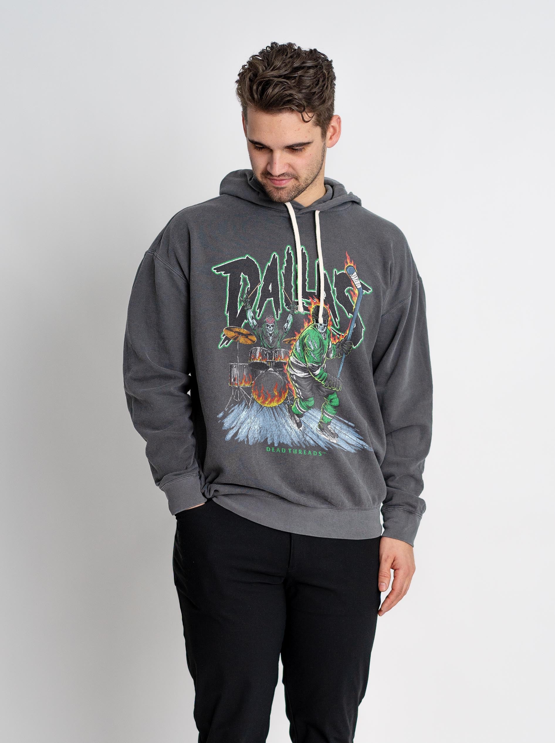 DALLAS HOCKEY - LIGHTWEIGHT HOODIE – Lightweight – Dead Threads Apparel