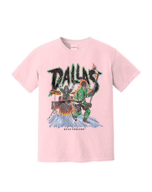 DALLAS HOCKEY - PINK – T-Shirt – Dead Threads Apparel