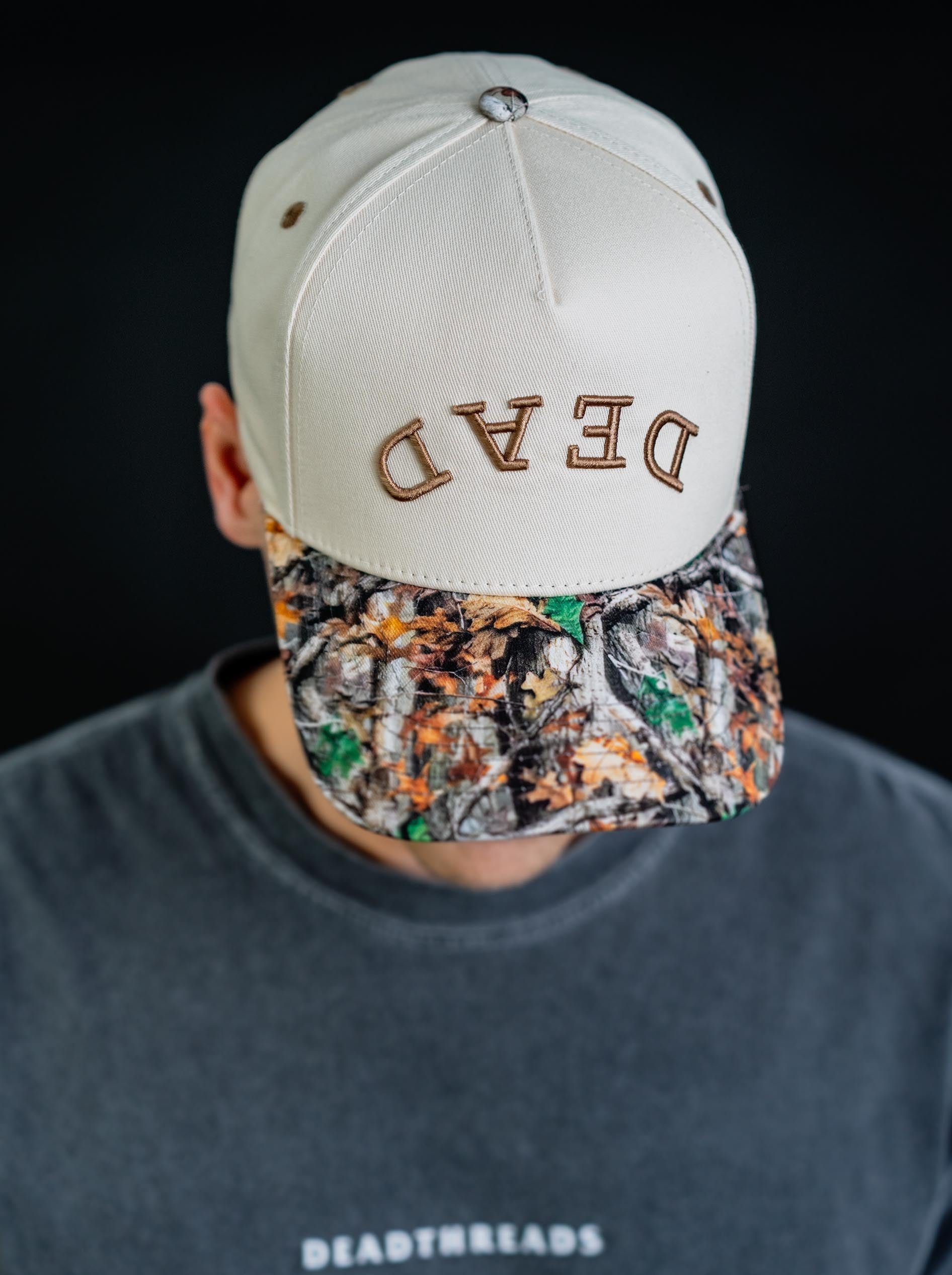”DEAD” CAMO HAT (LIMITED DROP) – – Dead Threads Apparel