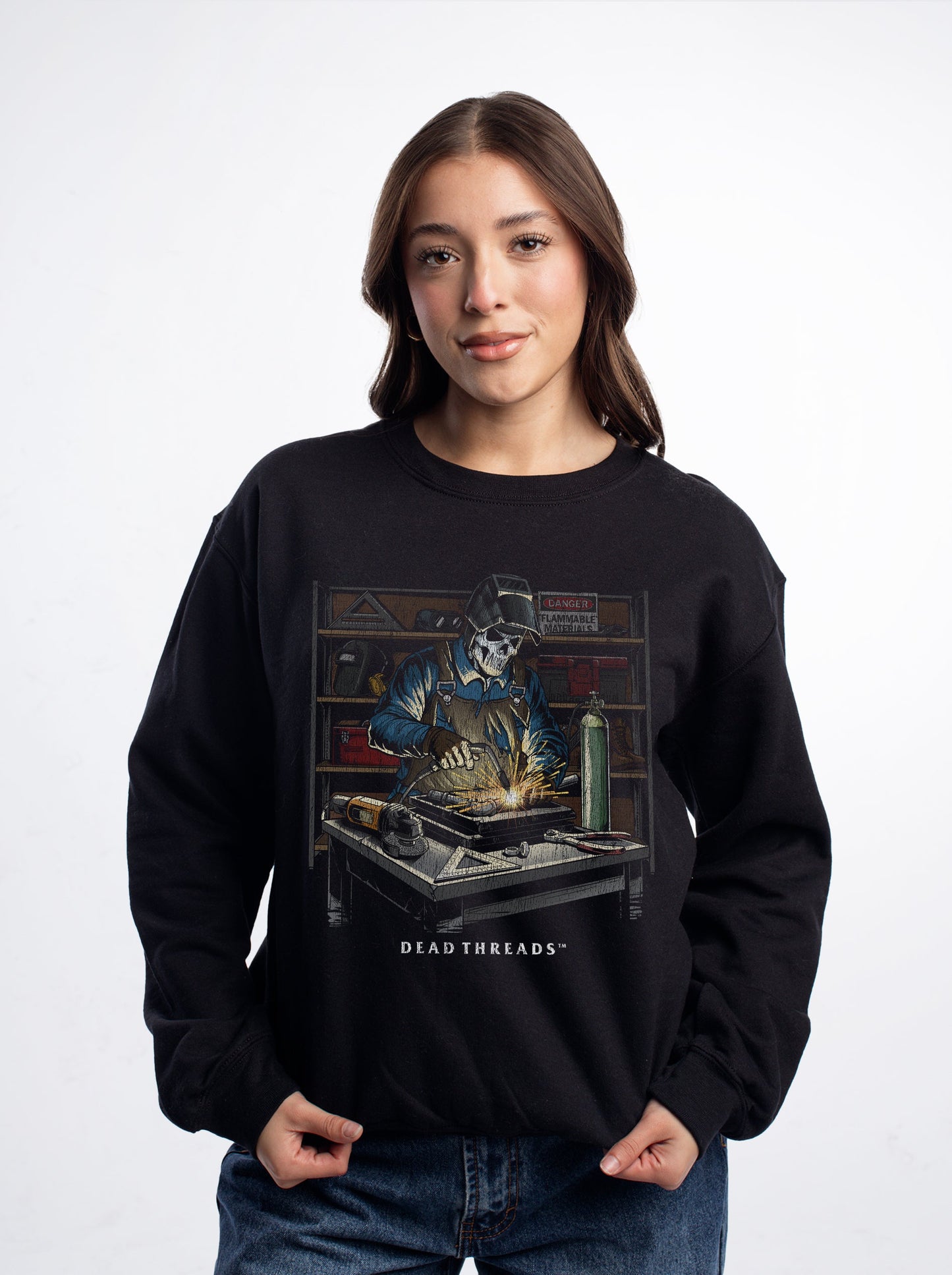 DEAD DIME STACKER CREWNECK SWEATSHIRT – Sweatshirt – Dead Threads Apparel