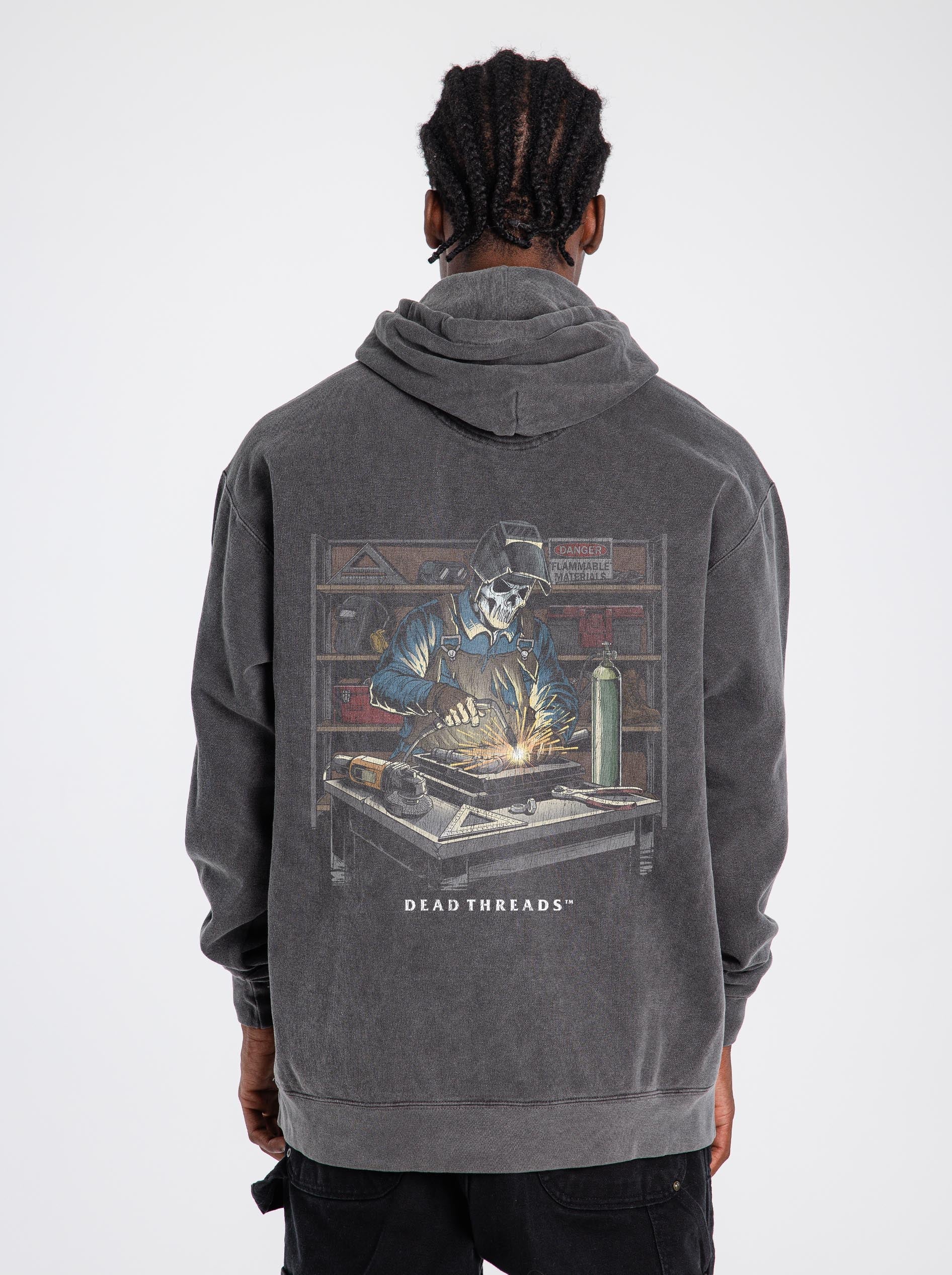 DEAD DIME STACKER - “DT ESSENTIAL" HOODIE – Hoodie – Dead Threads Apparel