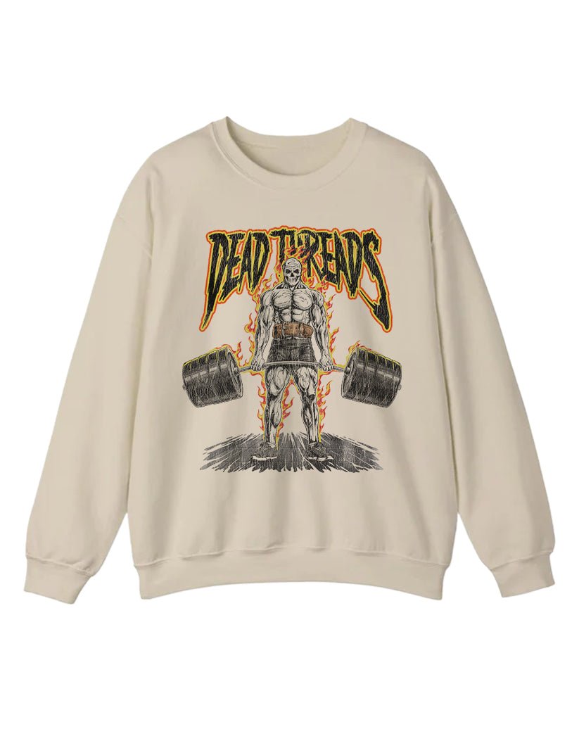 DEAD LIFT v1 CREWNECK SWEATSHIRT – Sweatshirt – Dead Threads Apparel