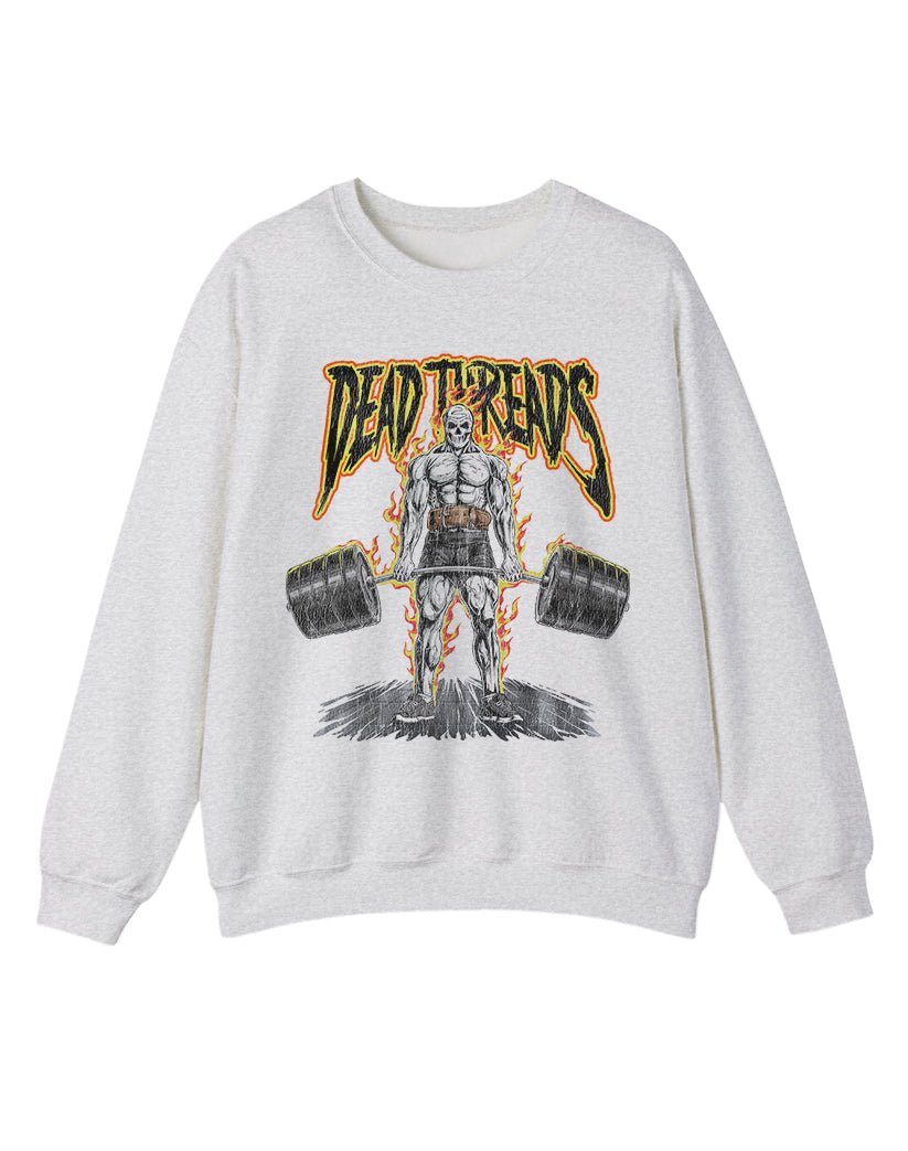DEAD LIFT v1 CREWNECK SWEATSHIRT – Sweatshirt – Dead Threads Apparel
