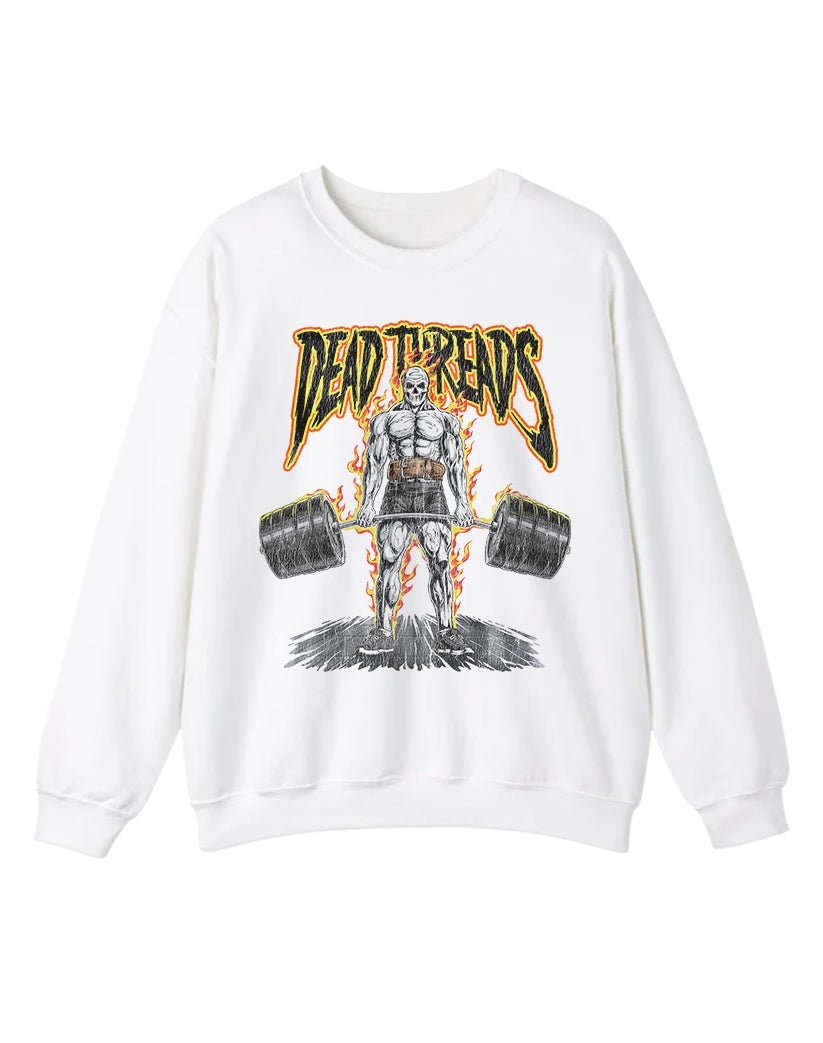 DEAD LIFT v1 CREWNECK SWEATSHIRT – Sweatshirt – Dead Threads Apparel