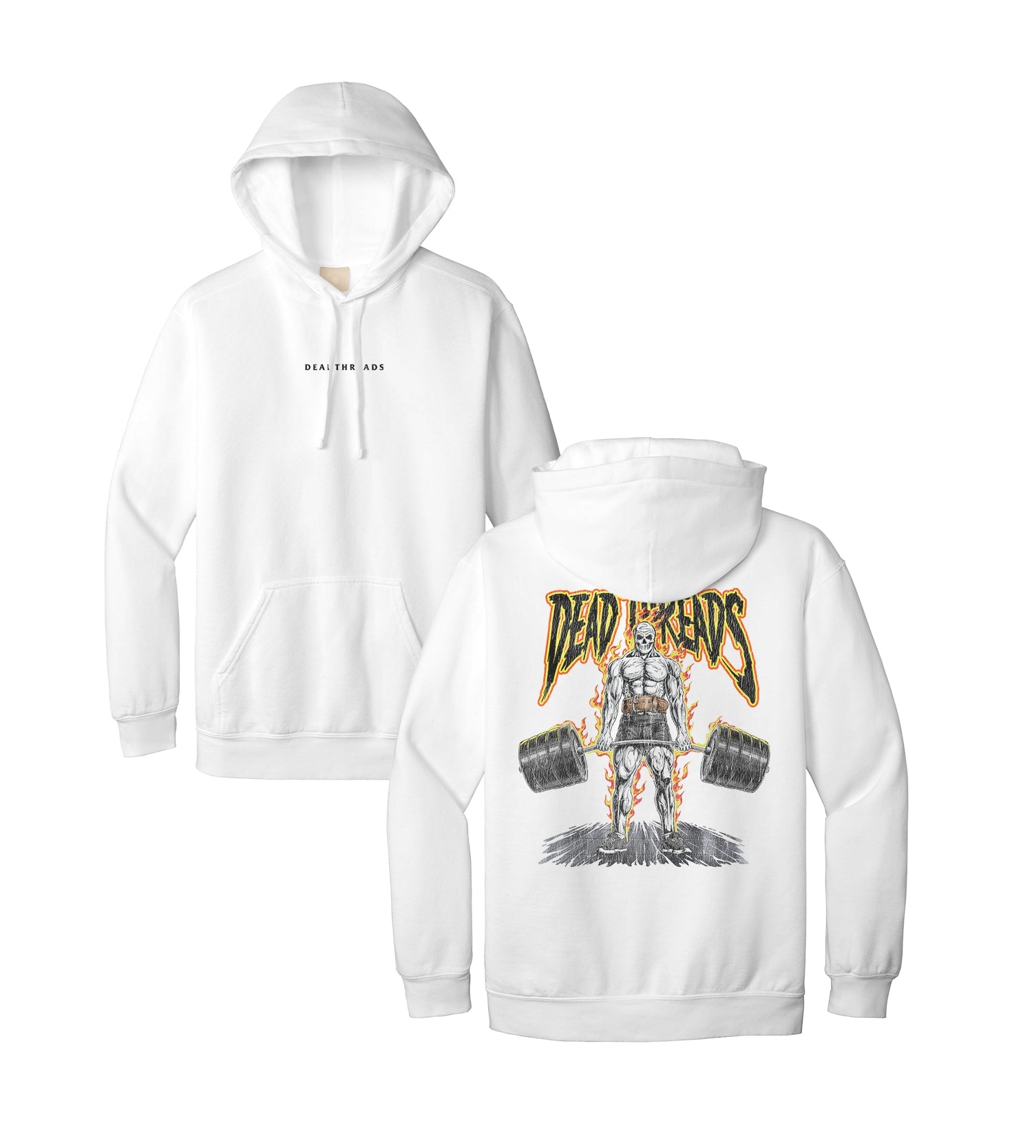 DEAD LIFT v1 - “DT ESSENTIAL" HOODIE – Hoodie – Dead Threads Apparel