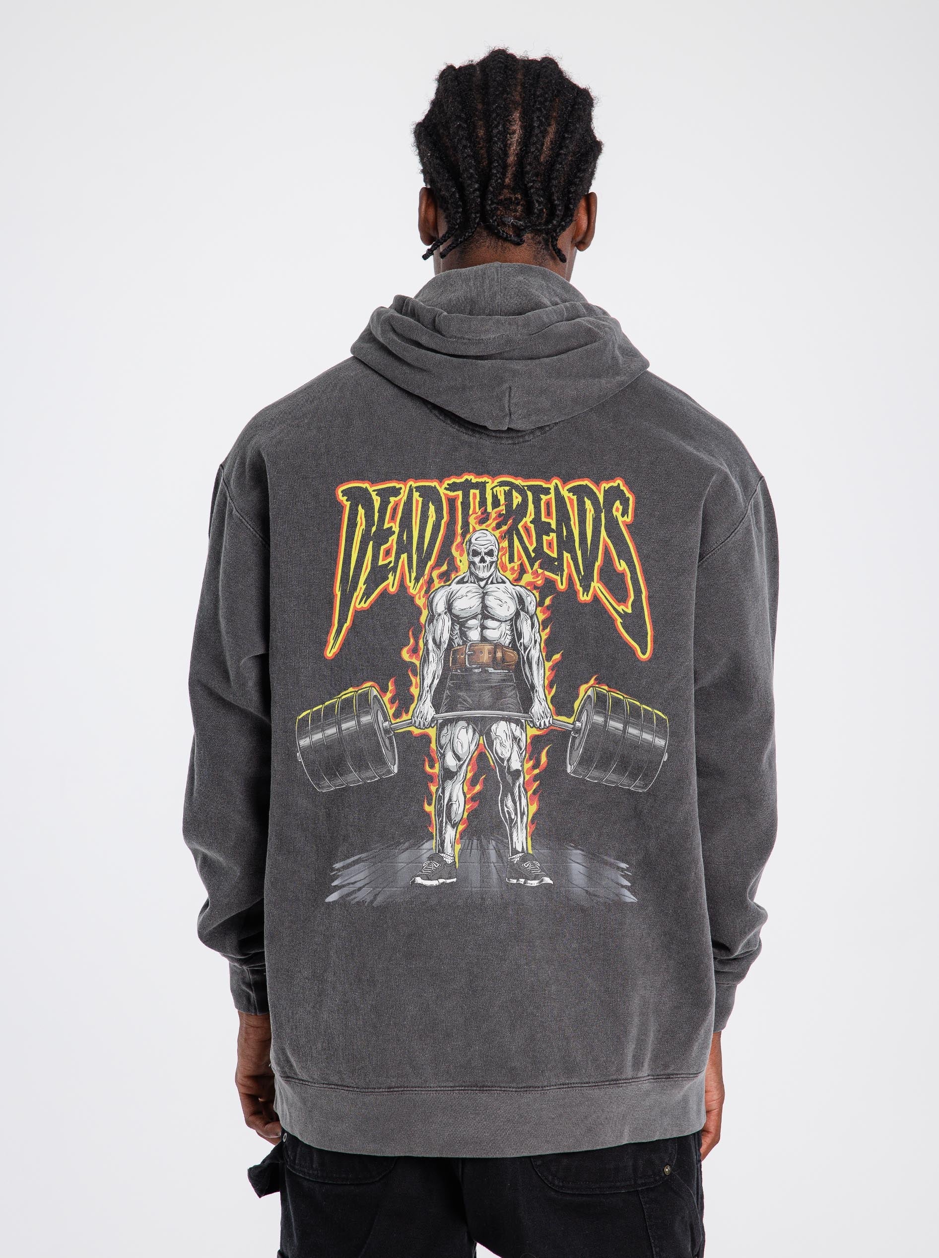 DEAD LIFT v1 - “DT ESSENTIAL" HOODIE – Hoodie – Dead Threads Apparel