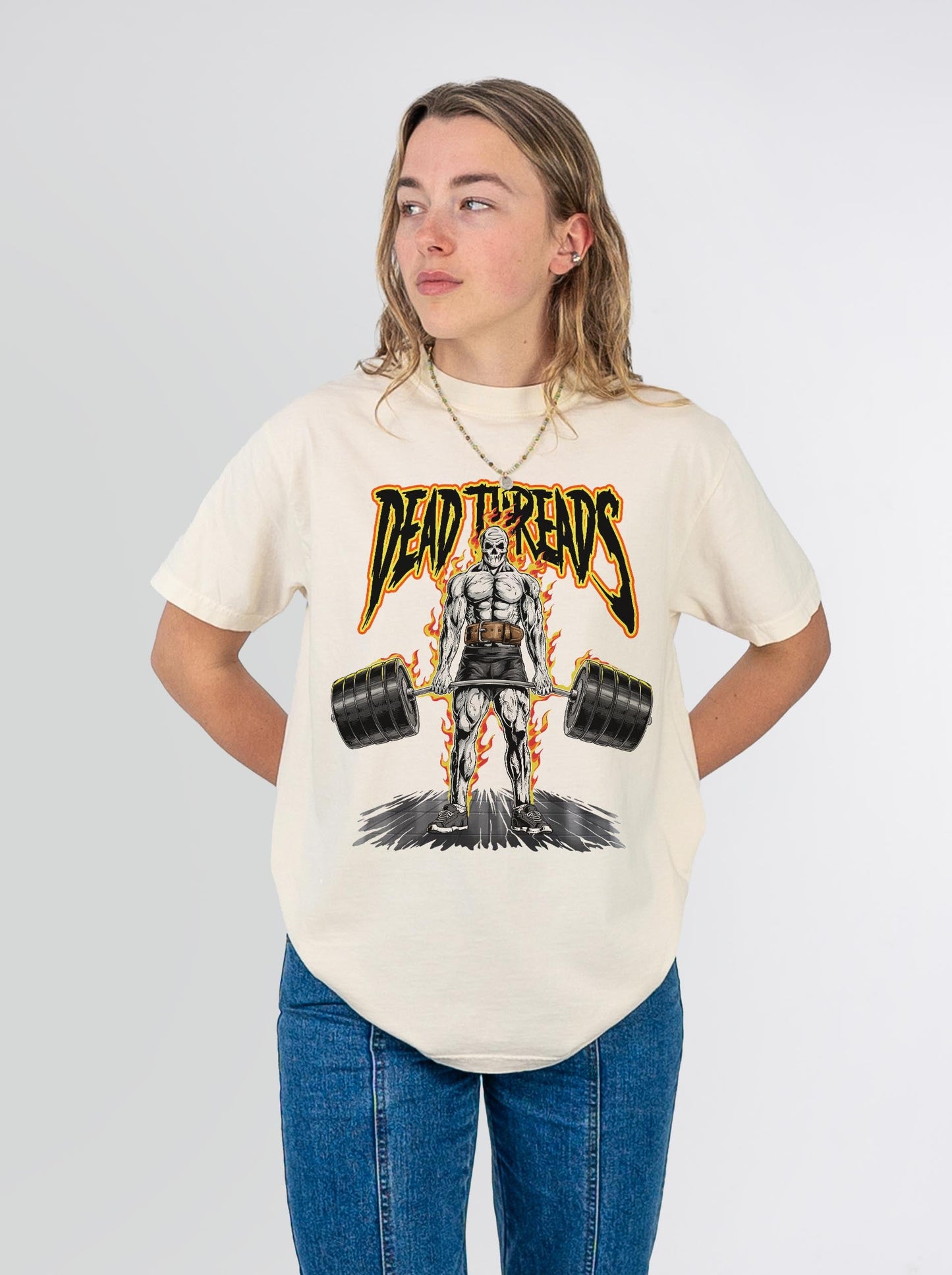 DEAD LIFT v1 – T-Shirt – Dead Threads Apparel