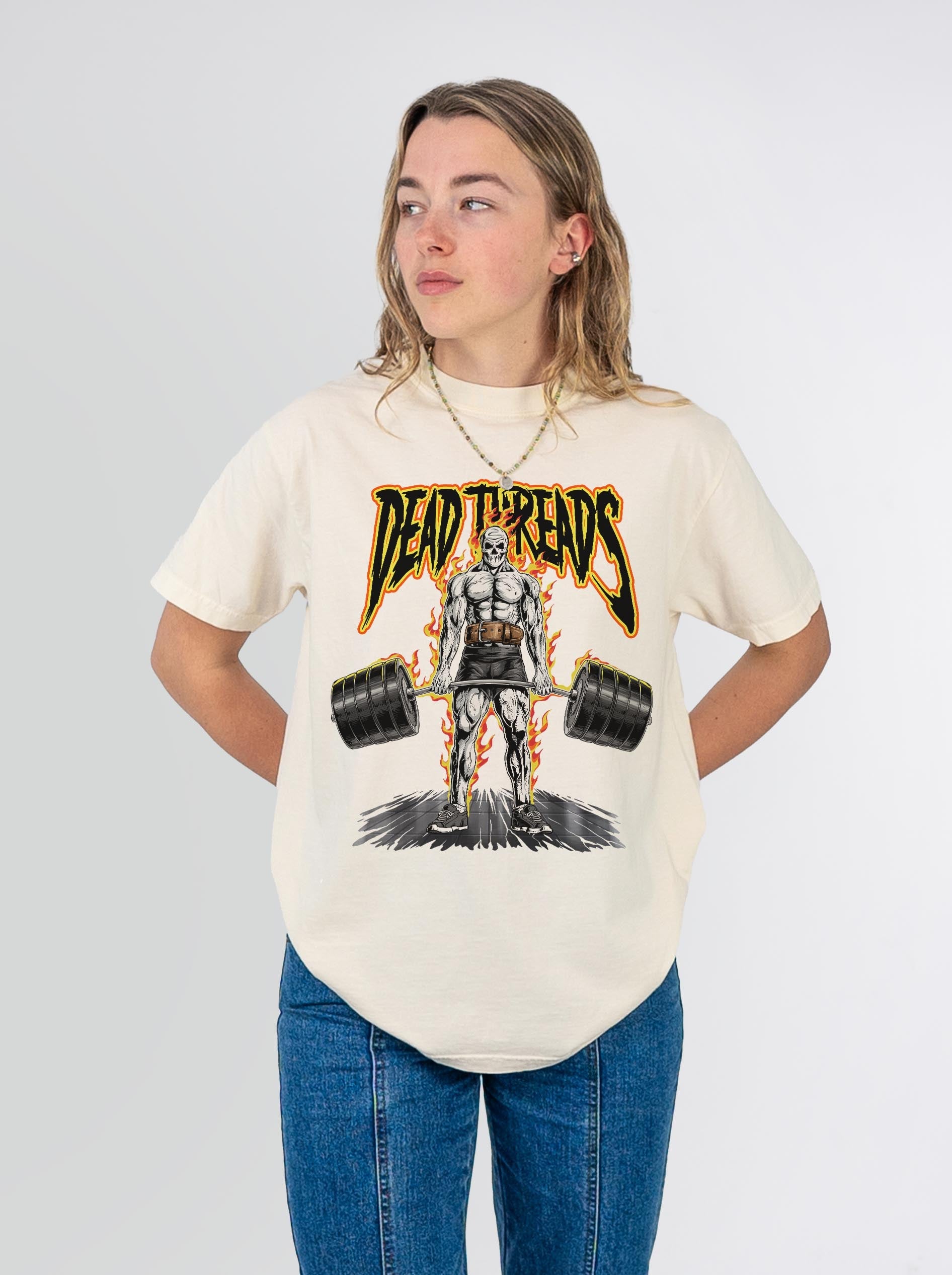 DEAD LIFT v1 – T-Shirt – Dead Threads Apparel