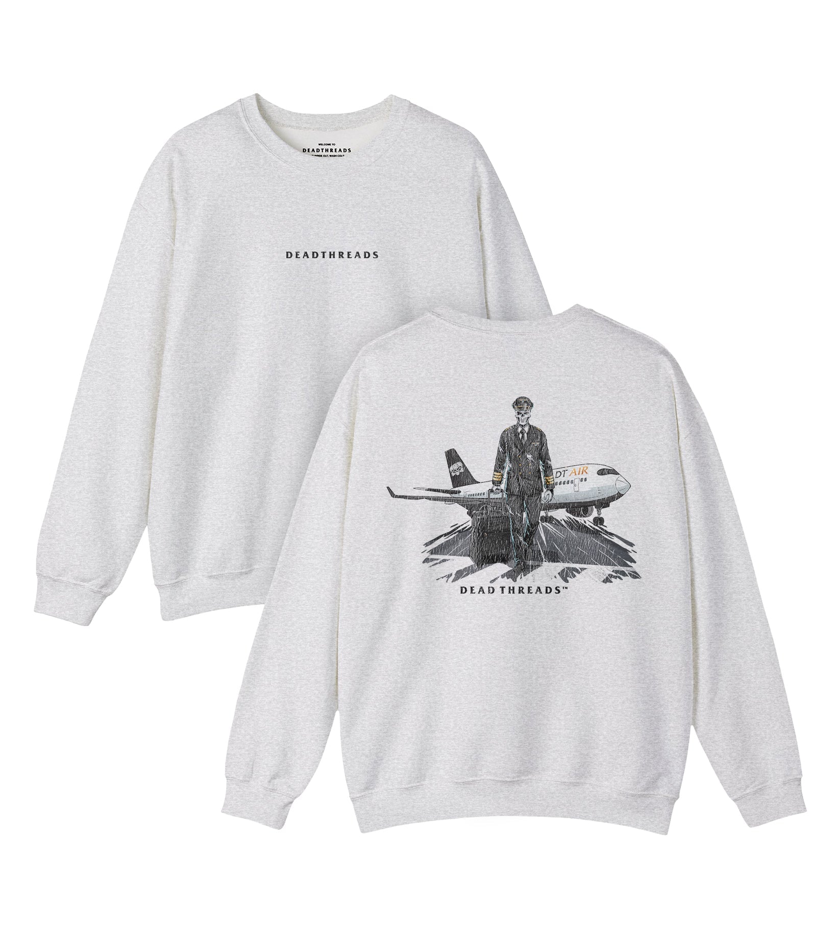 DEAD RECKONING (MALE) - “DT ESSENTIAL" CREWNECK SWEATSHIRT – Sweatshirt – Dead Threads Apparel